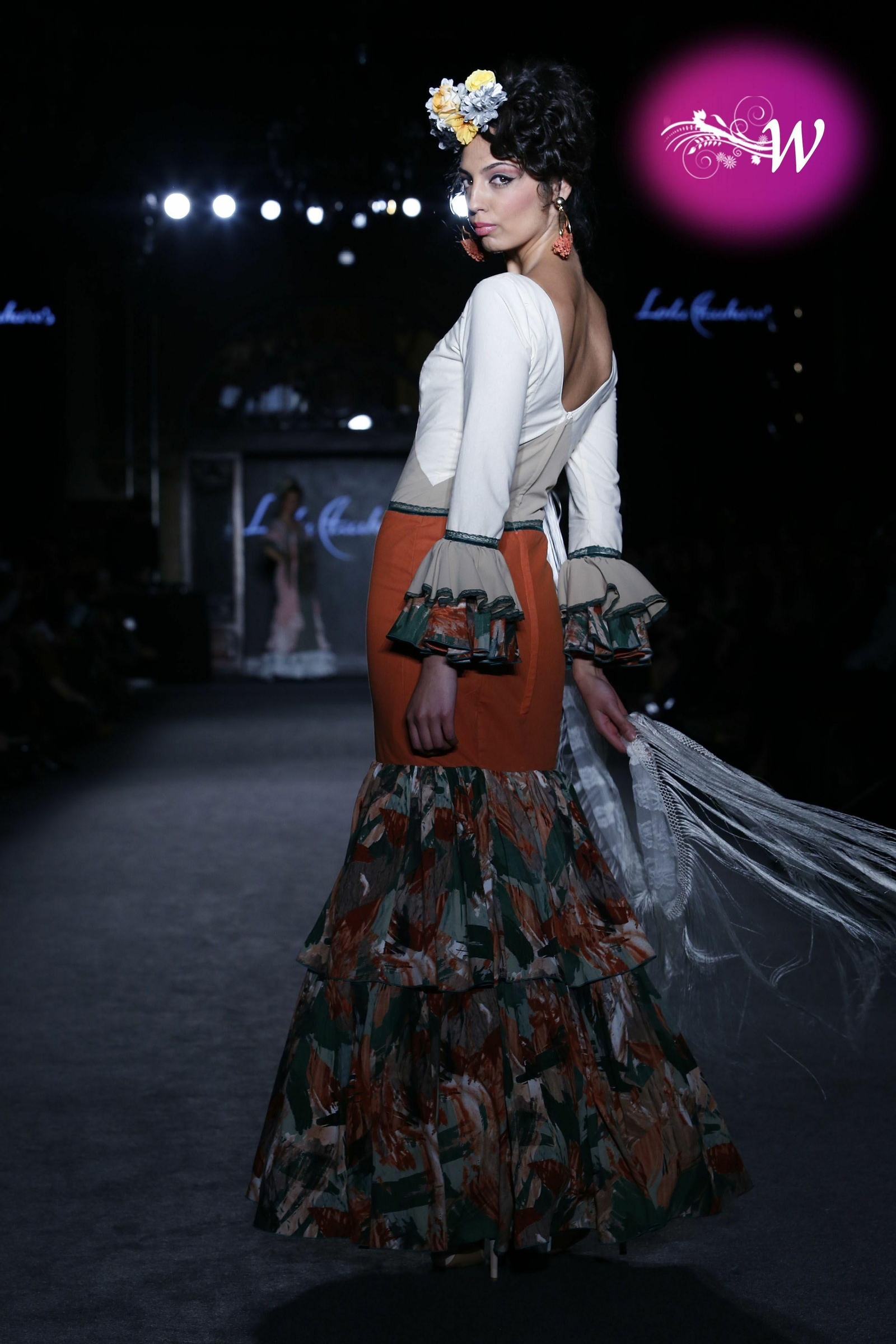 Lola Azahares en We Love Flamenco 2020, todas las fotos del desfile