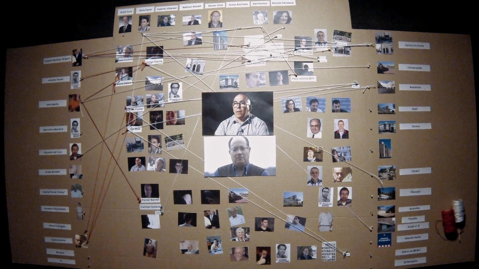 Desglose de los investigados por abusos dentro de Los Maristas, entre ellos aparece Joaquim Benítez.