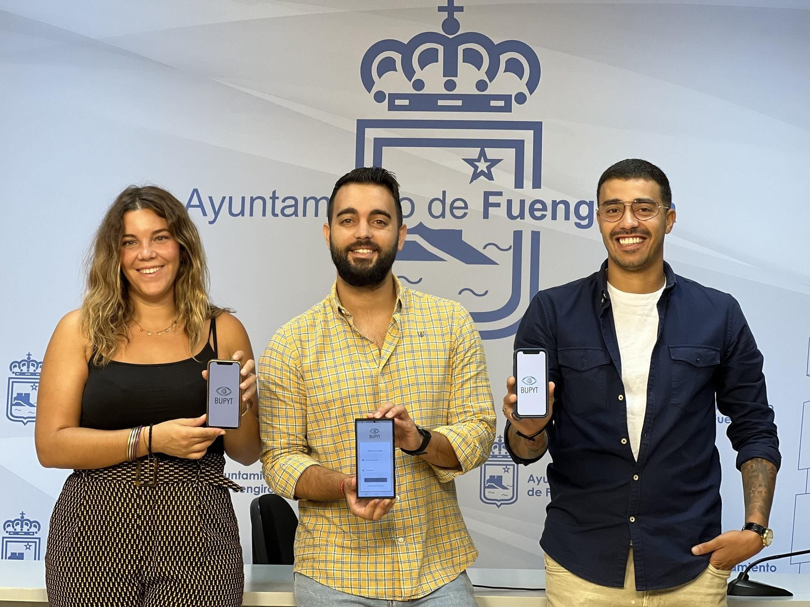 De izquierda a derecha, Alba Arroyo, José Martín, e Ilias Benchraka. De izquierda a derecha, Alba Arroyo, José Martín, e Ilias Benchraka.