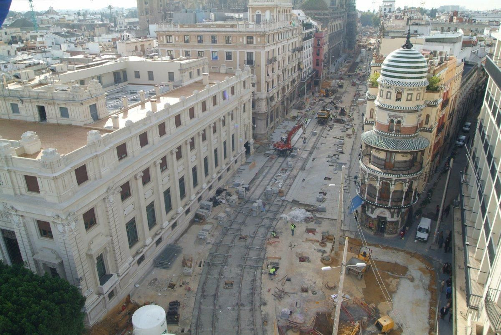 Las obras del Metrocentro