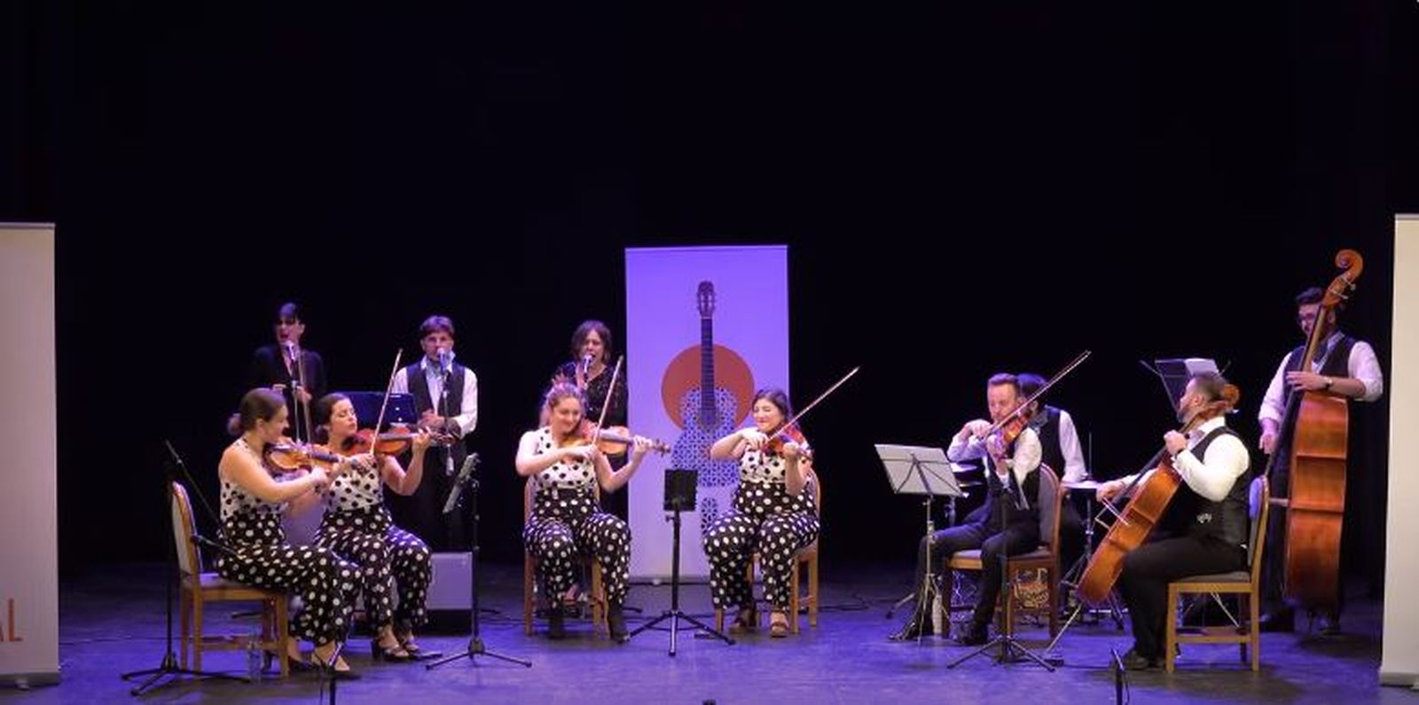 Una de las actuaciones de la orquesta flamenca