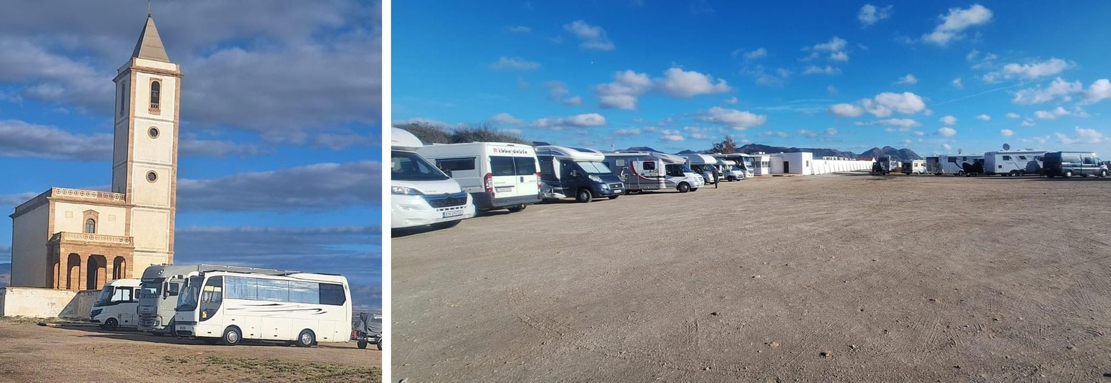 Iglesia de Las Salinas y cementerio de Cabo de Gata
