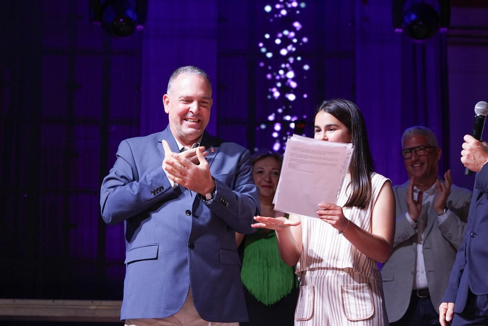 Desfile de carrozas y pregón de las fiestas de Huércal de Almería