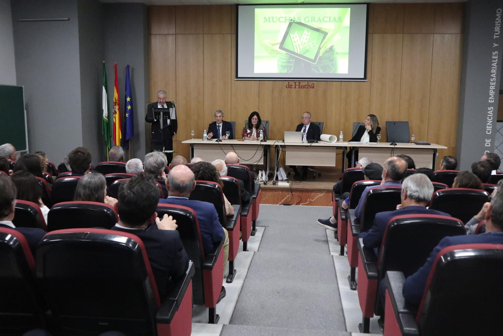 Acto de ingreso a la Academia de Ciencias, artes y Letras de Huelva de José Luis García Palacios