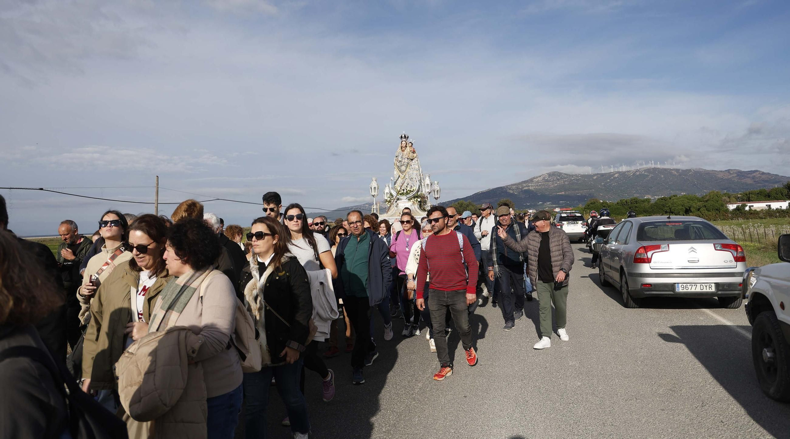 Fotos de la llegada de la Virgen de la Luz a Tarifa por su 275 aniversario como patrona