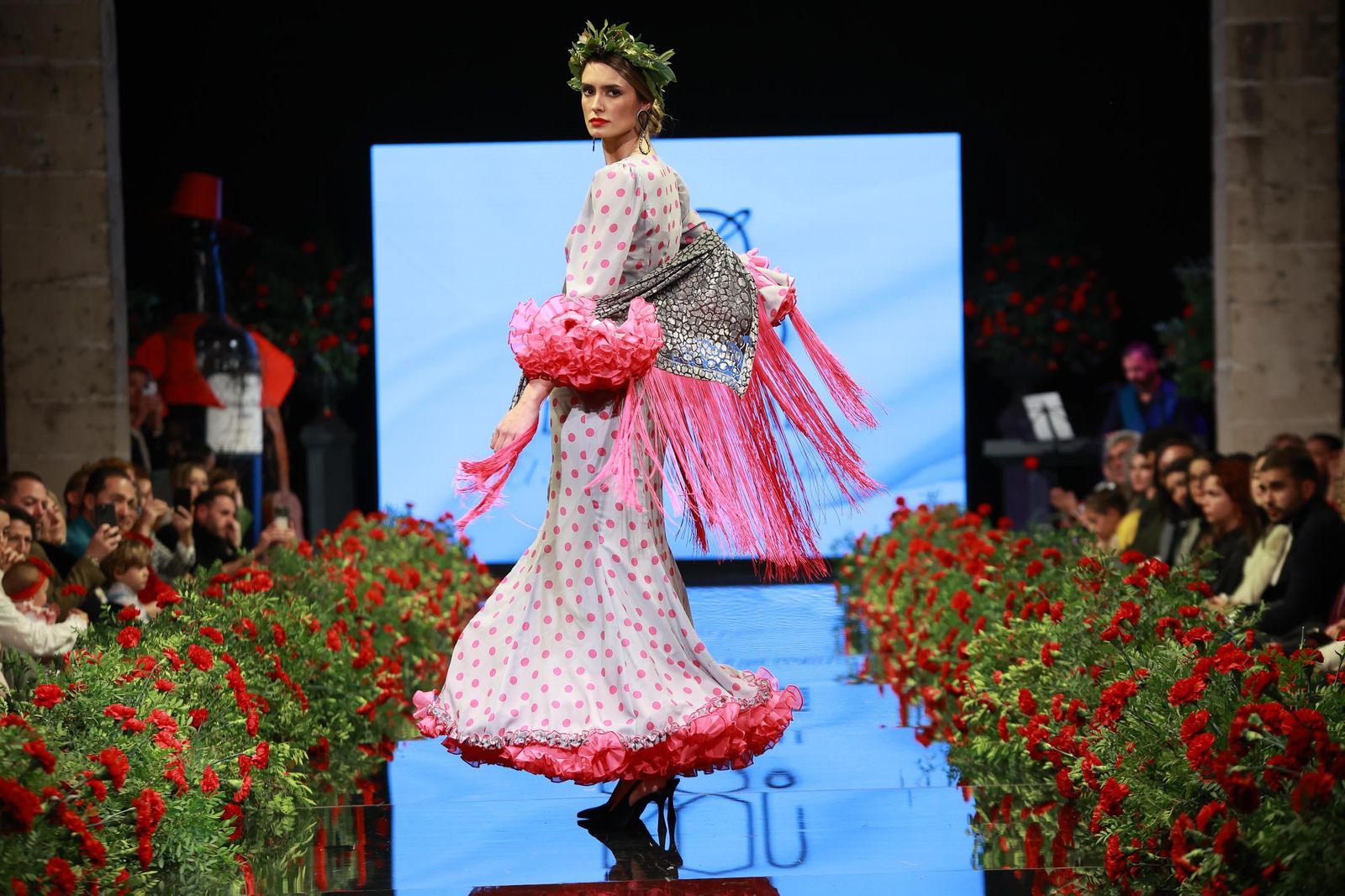 Desfile de David Panal en la Pasarela Flamenca Jerez Tío Pepe 2024