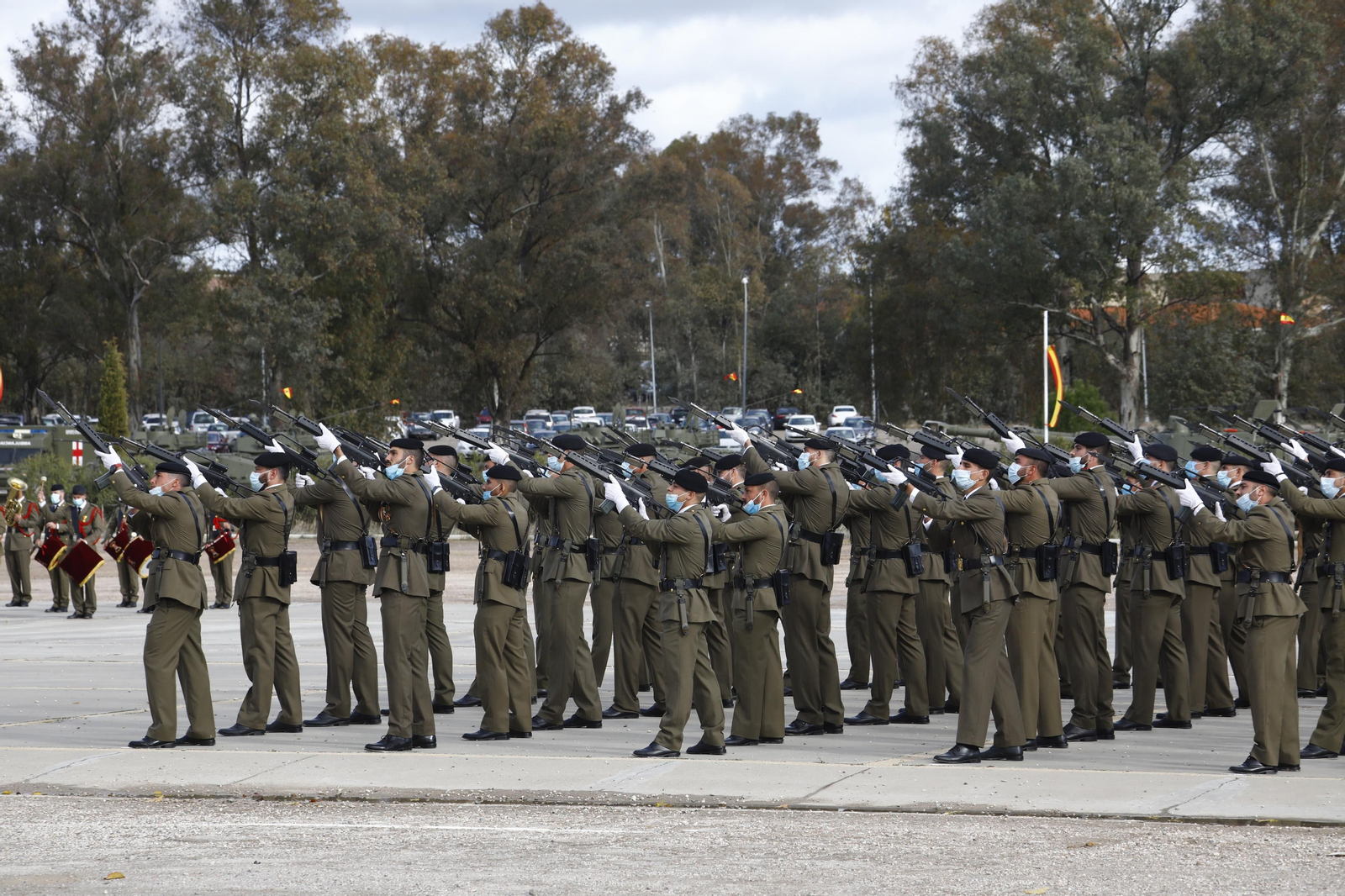 La Brigada X conmemora el día de la unidad y la festividad de la Inmaculada en Córdoba