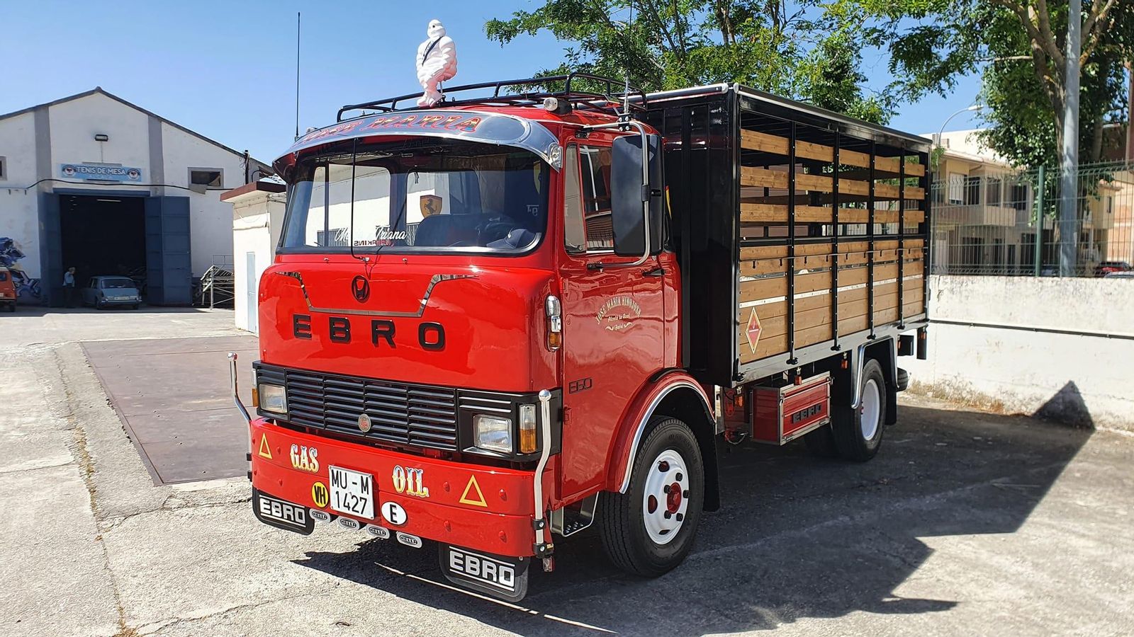 Este antiguo camión será una de las piezas que se exhibirán.
