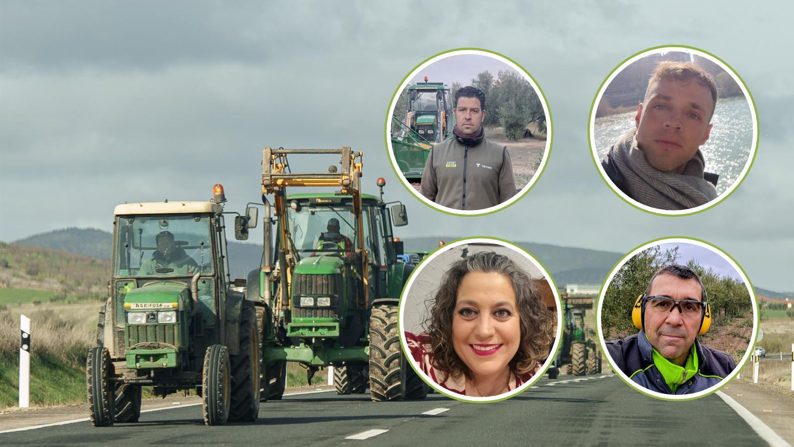 José Sánchez, Francisco Molina, Chari Anguita y Rafa Guzmán.