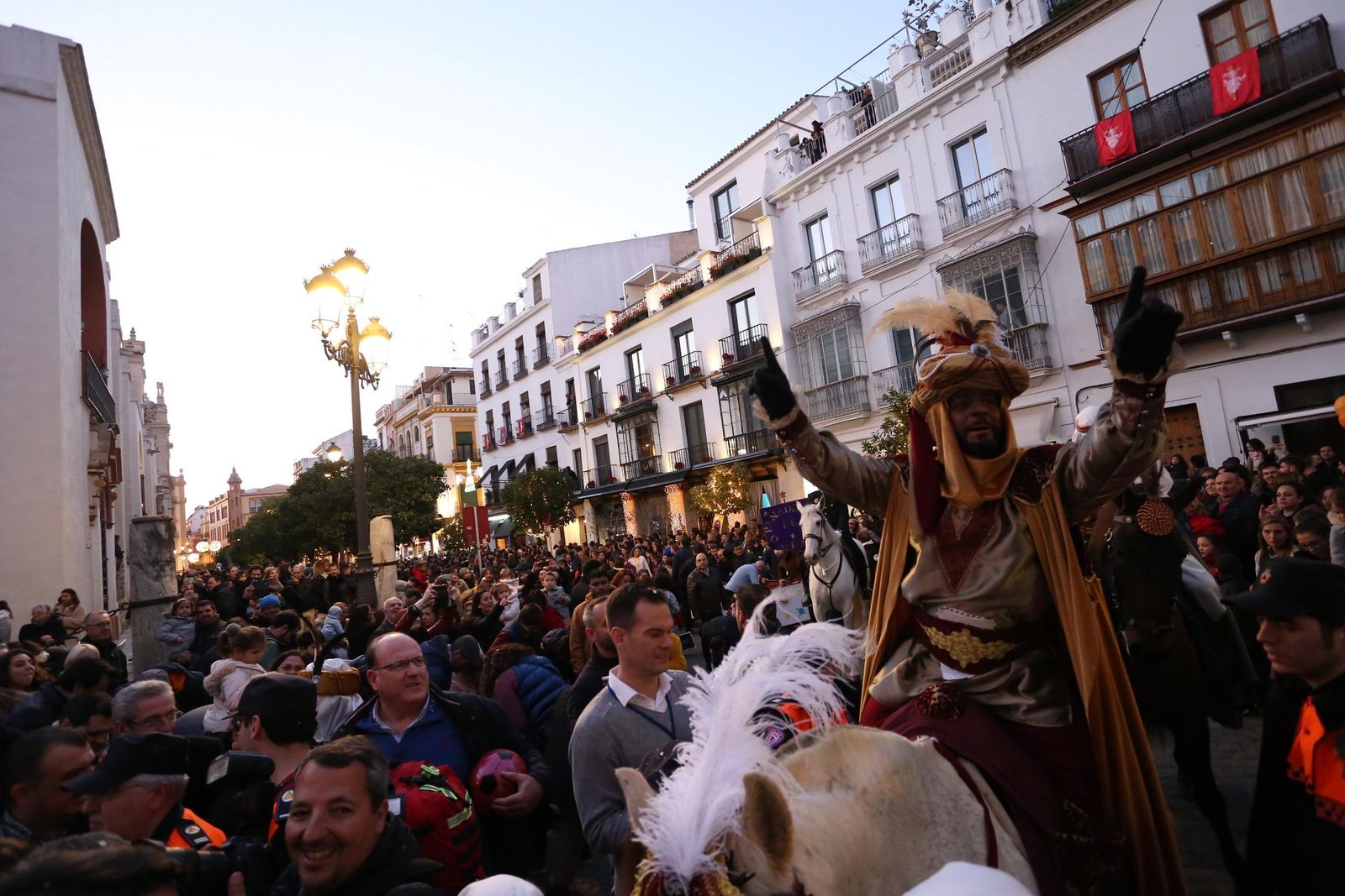 El cortejo del Heraldo, en imágenes