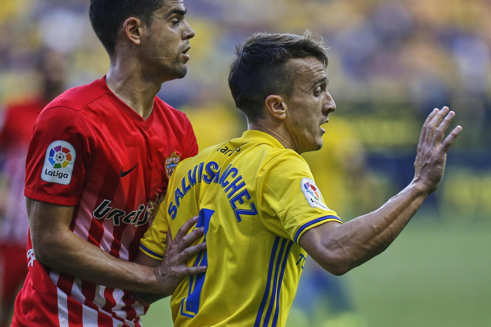 El Cádiz-Almeria de Copa, en imágenes