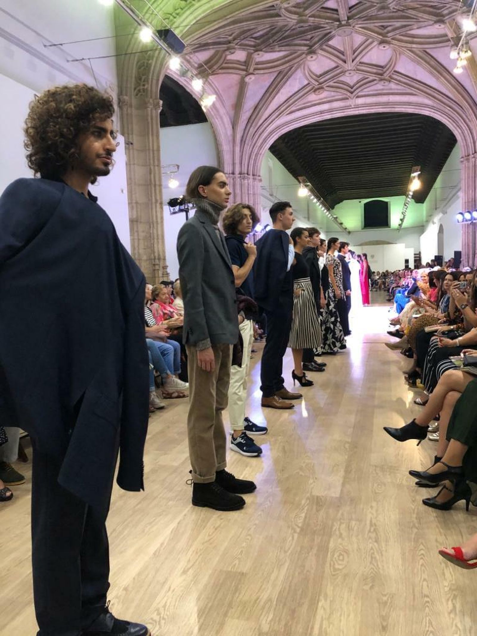 Un momento del desfile.