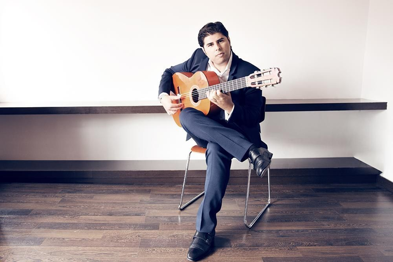 Una imagen del guitarrista Manuel Valencia.