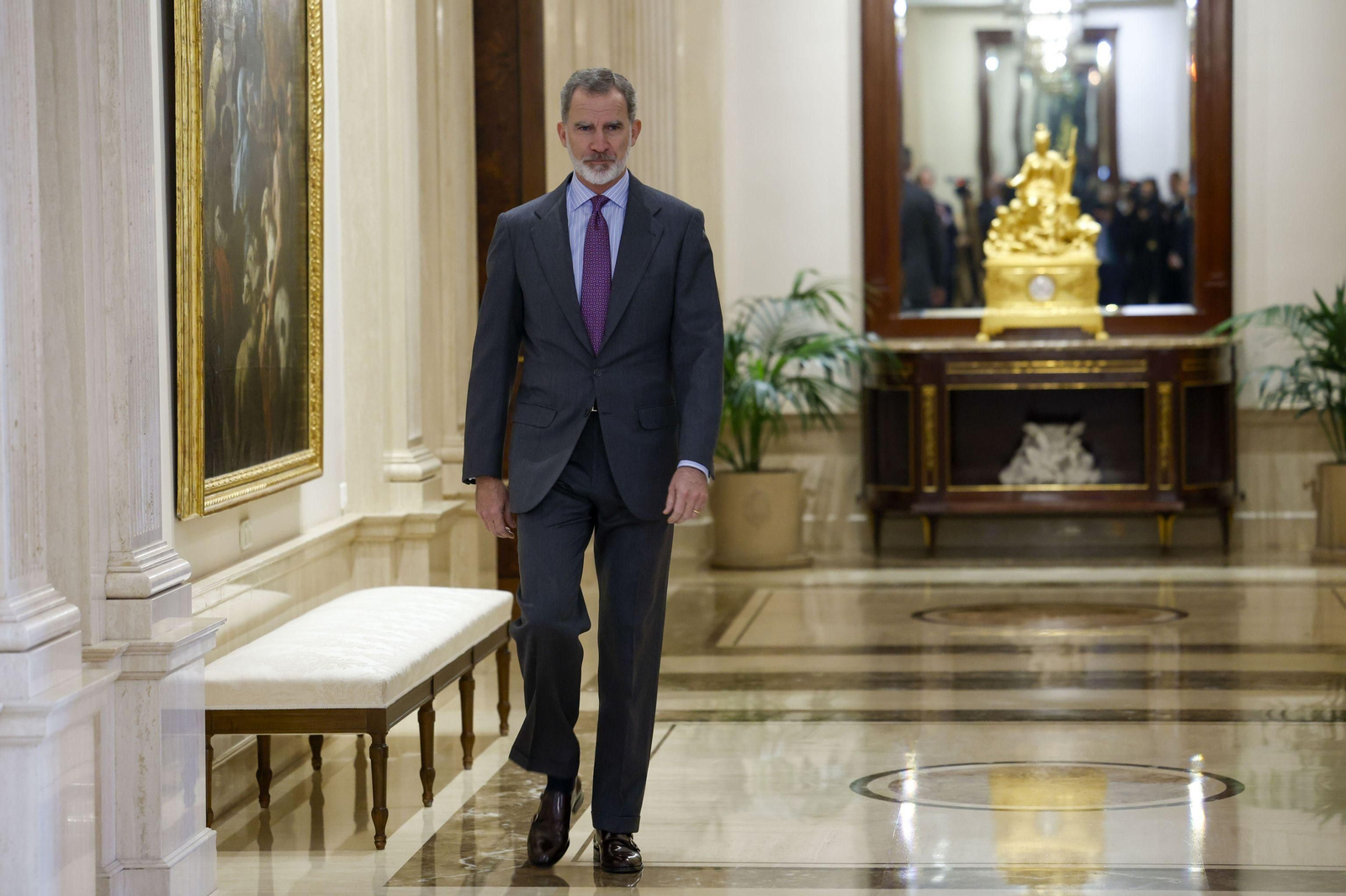 El Rey Felipe VI recibe en La Zarzuela a la alcaldesa de Jerez