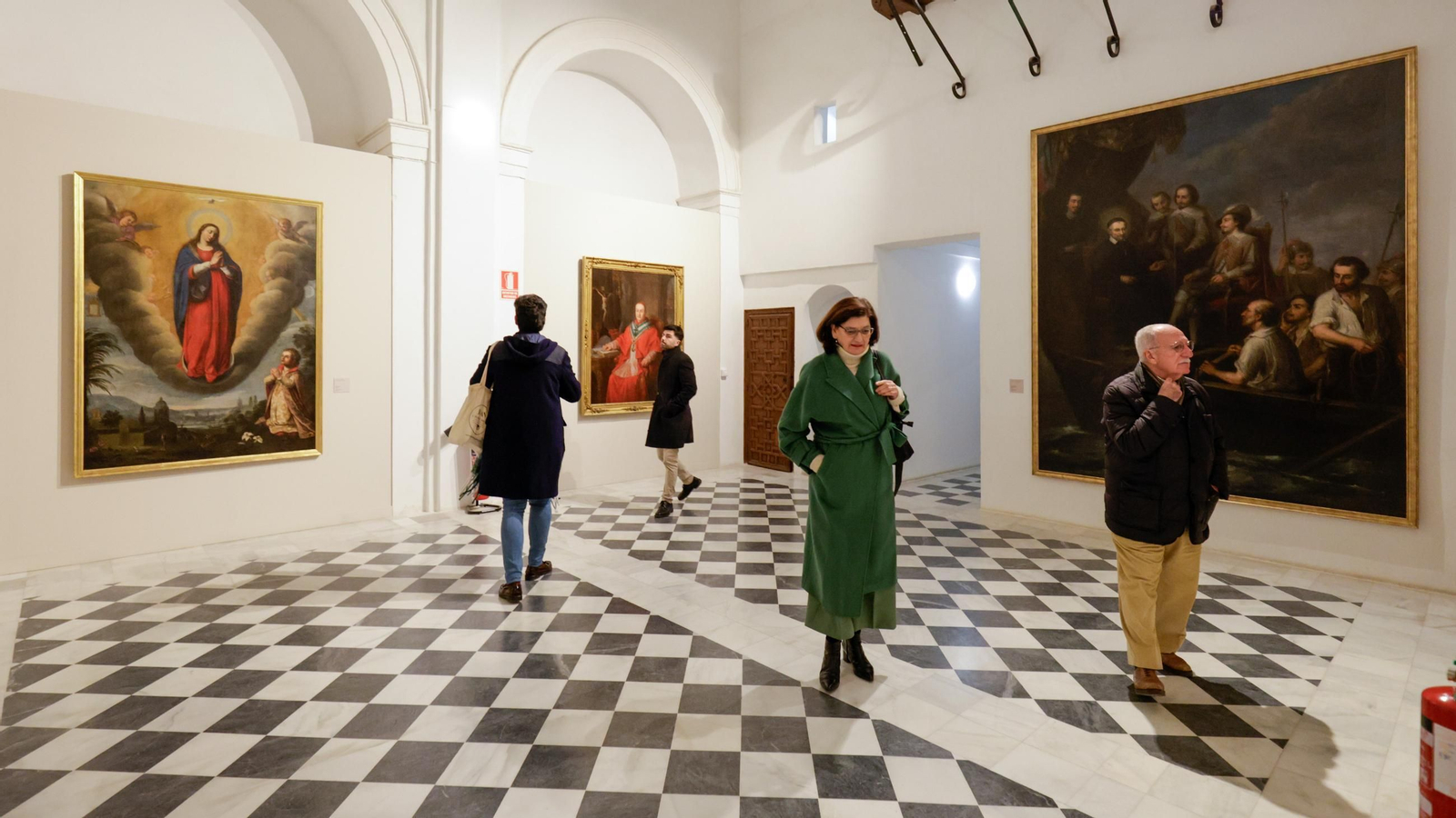 Las imágenes de la inauguración de la exposición permanente 'Patrimonio Histórico de la Diputación de Sevilla 1500-1900 Arte y Beneficencia'