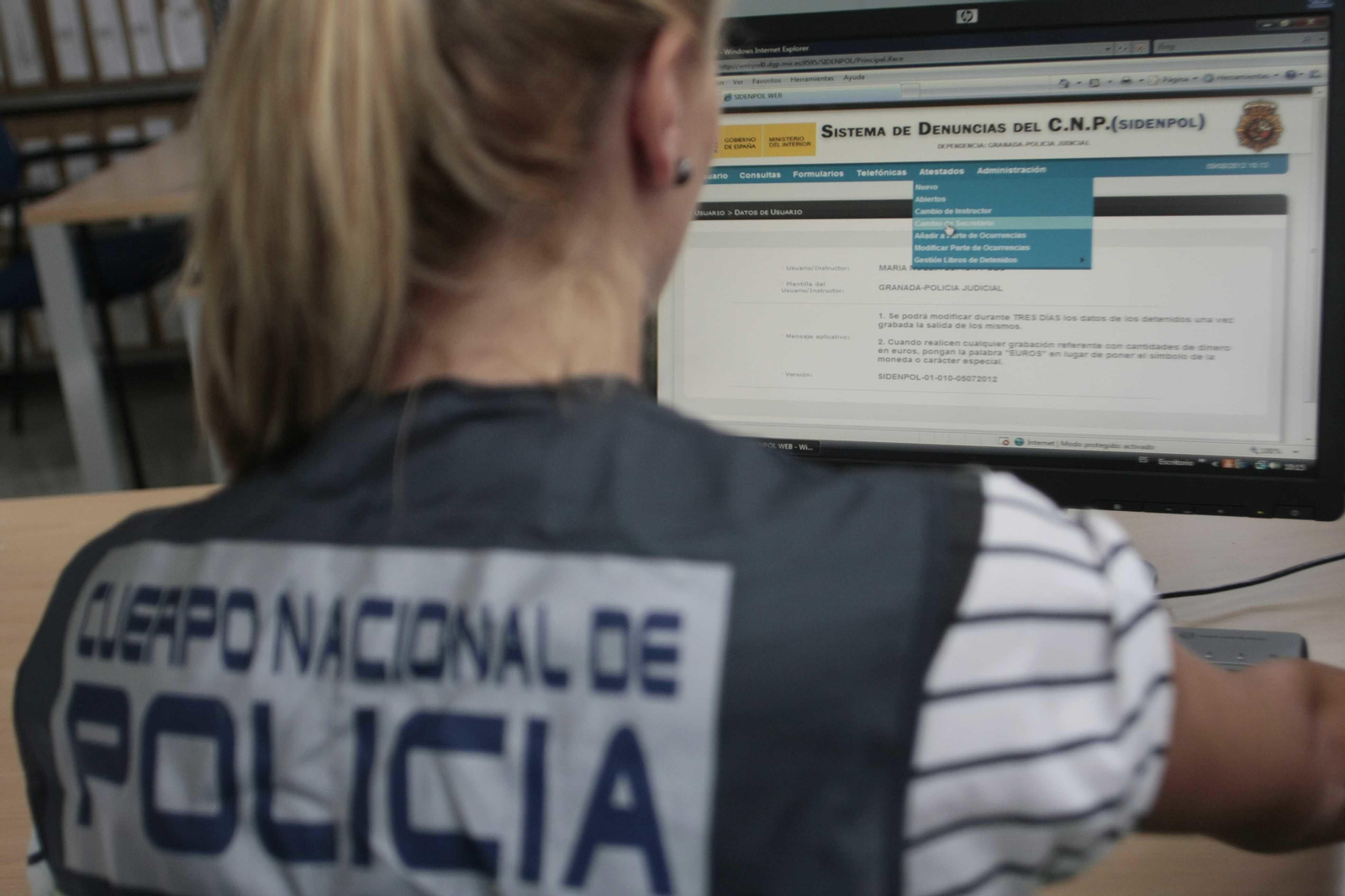 La Policía Nacional investiga los hechos.