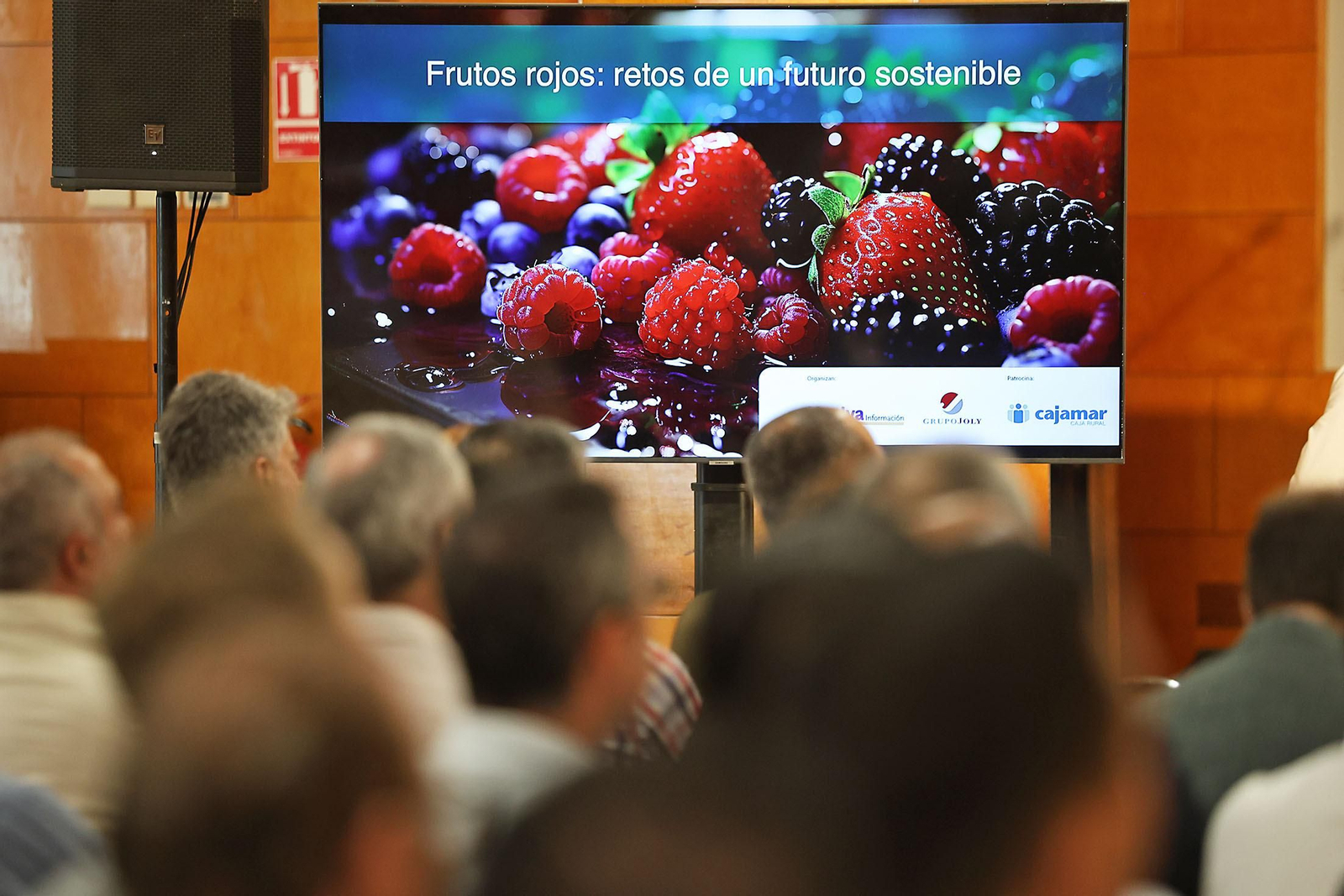 Las imágenes en el desayuno-coloquio de Grupo Joly 'Frutos rojos: retos de un futuro sostenible'