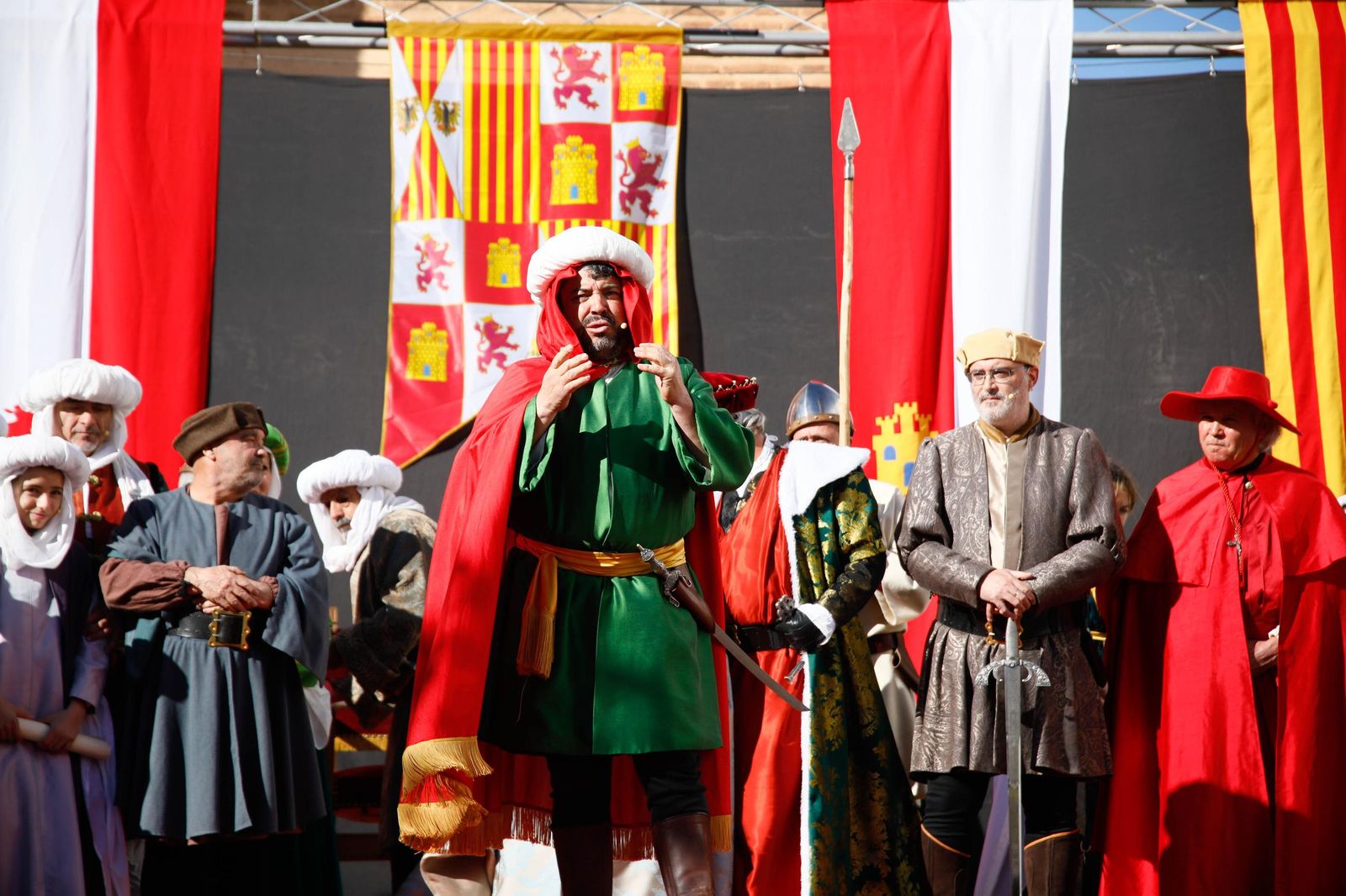 La Recreación de la Pernoctación de los Reyes Católicos en Fiñana, en imágenes