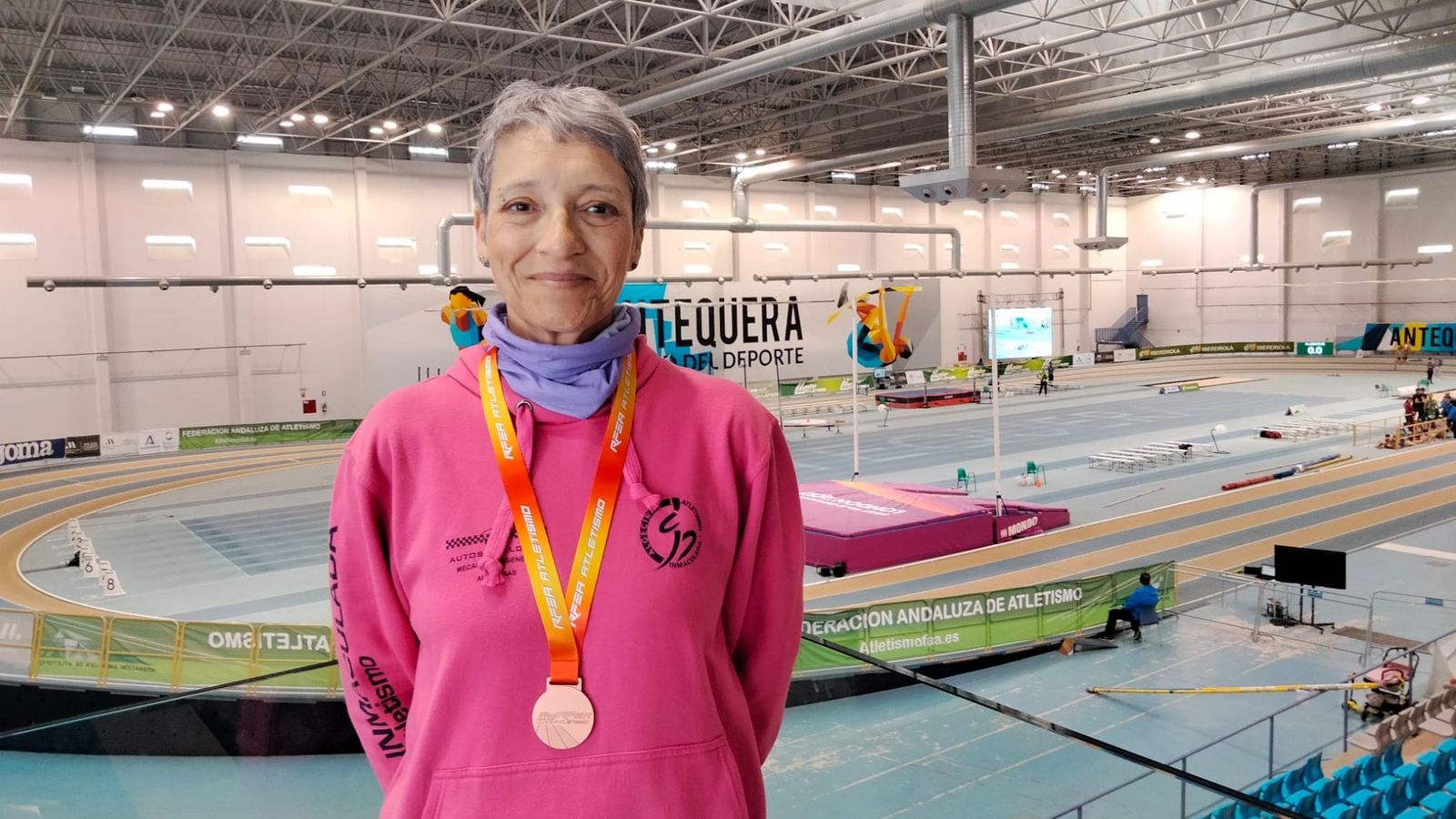 Isabel Iglesias, del Club La Inmaculada de Algeciras, en Antequera.