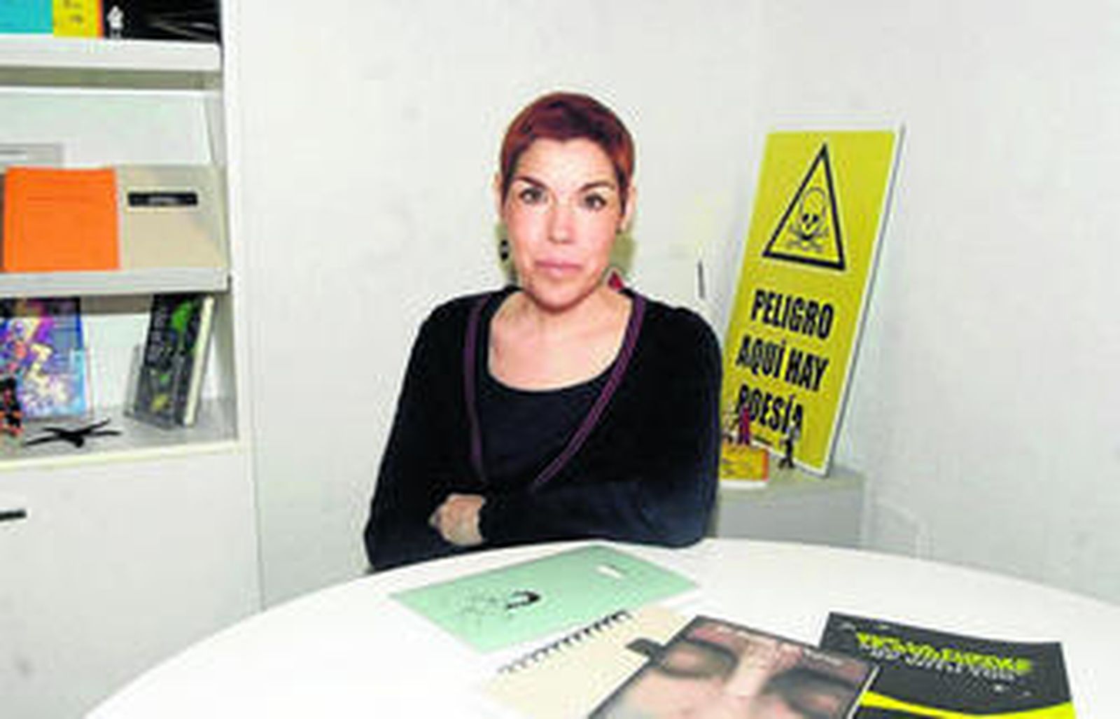 Ana Santos, responsable de El Gaviero Ediciones tiene un año con mucho trabajo por delante, aunque está llena de ilusiones.