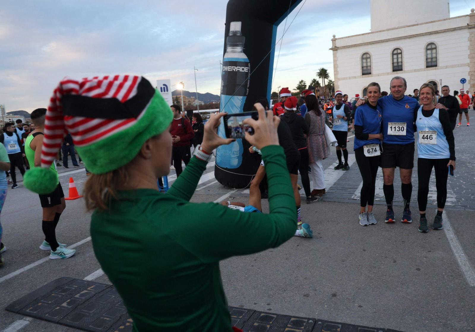 Las fotos de la San Silvestre del Real Club Mediterráneo en Málaga