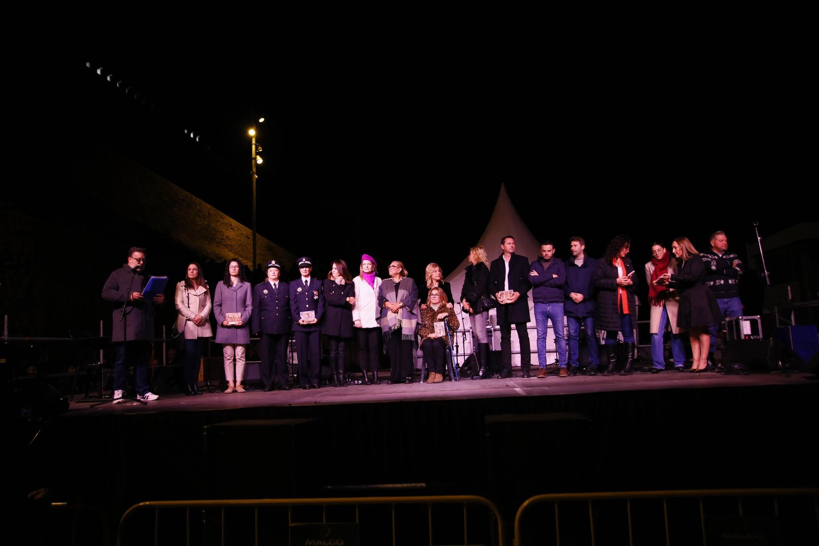 La Noche de las Candelas del Mesón Gitano de Almería, en imágenes