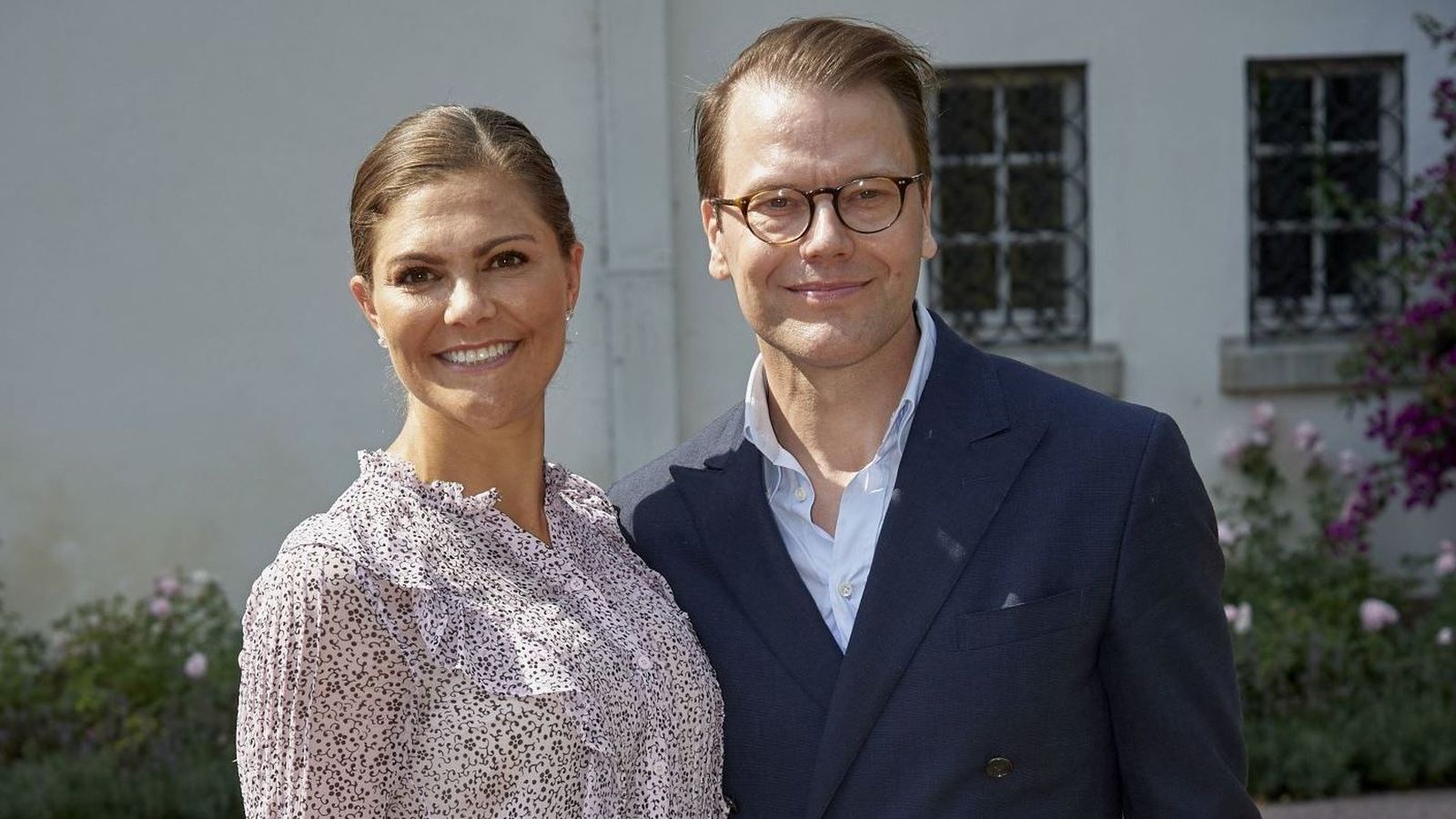 Los príncipes Victoria y Daniel.