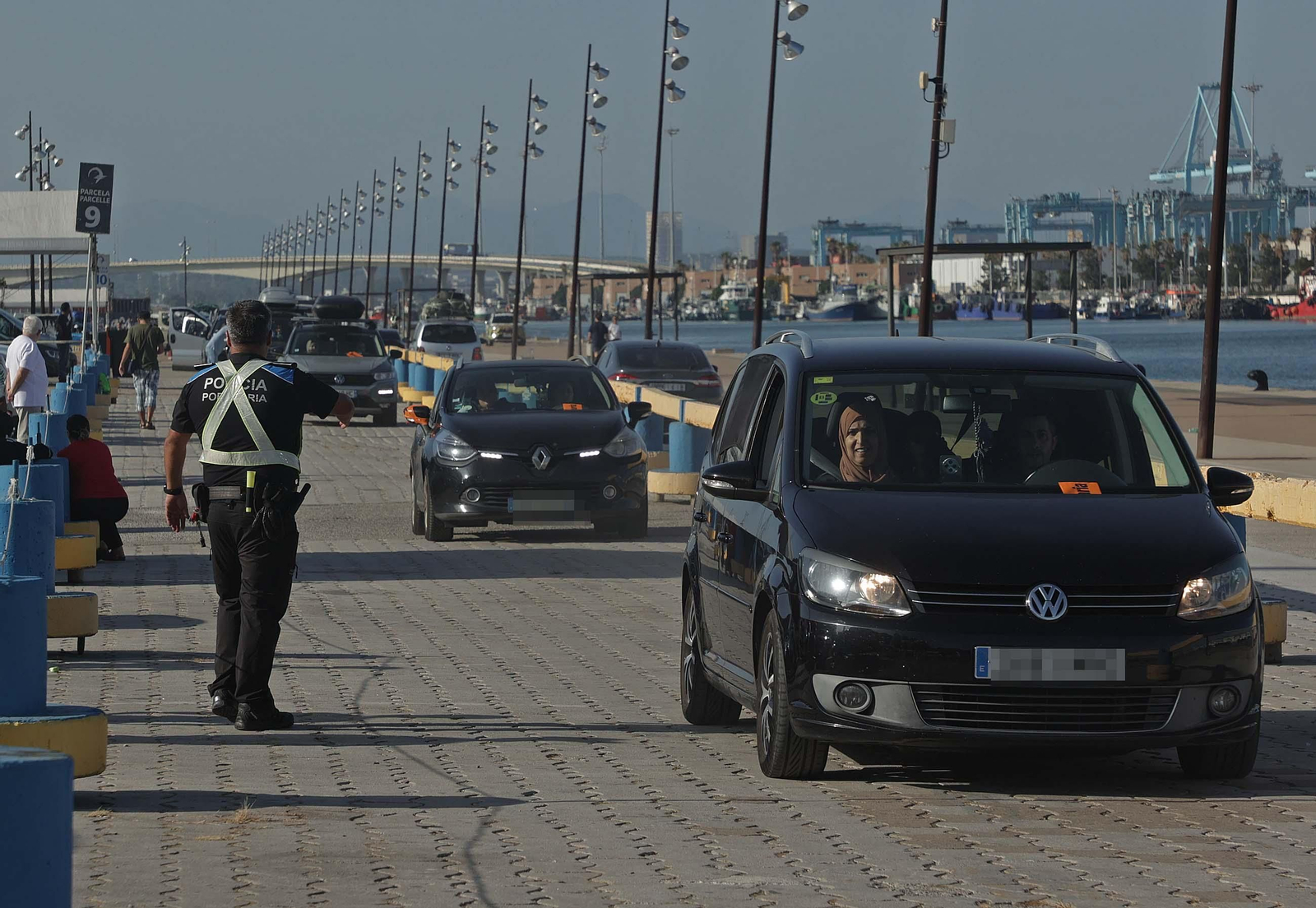 Fotos del primer sábado de agosto en la Operación Paso del Estrecho en Algeciras