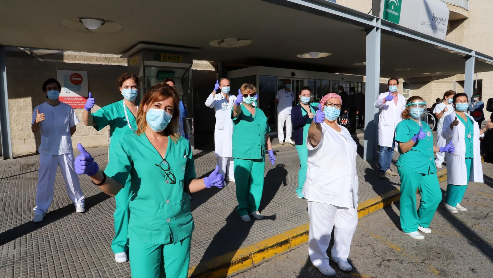 Imágenes de la unidad de Oncología del Hospital Juan Ramón Jiménez