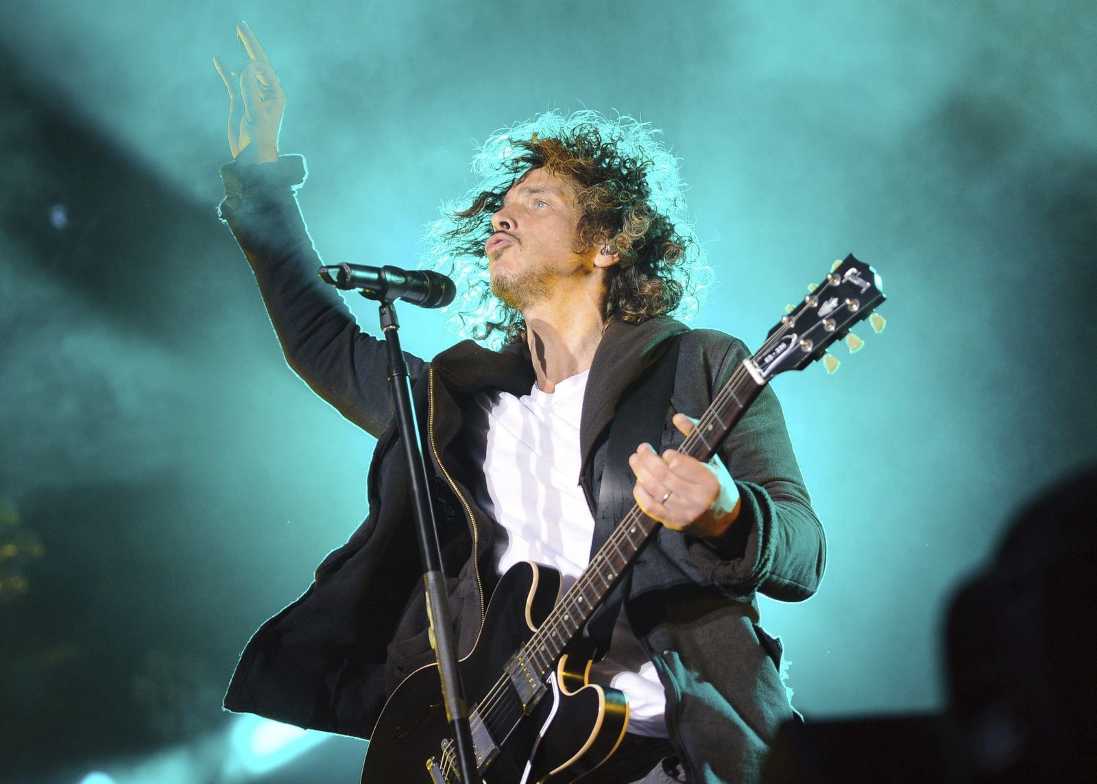 El cantante de Soundgarden, Chris Cornell.