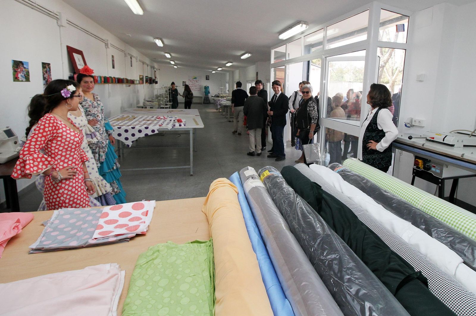Inauguración de un aula-taller en el Virgen de Belén, en imágenes