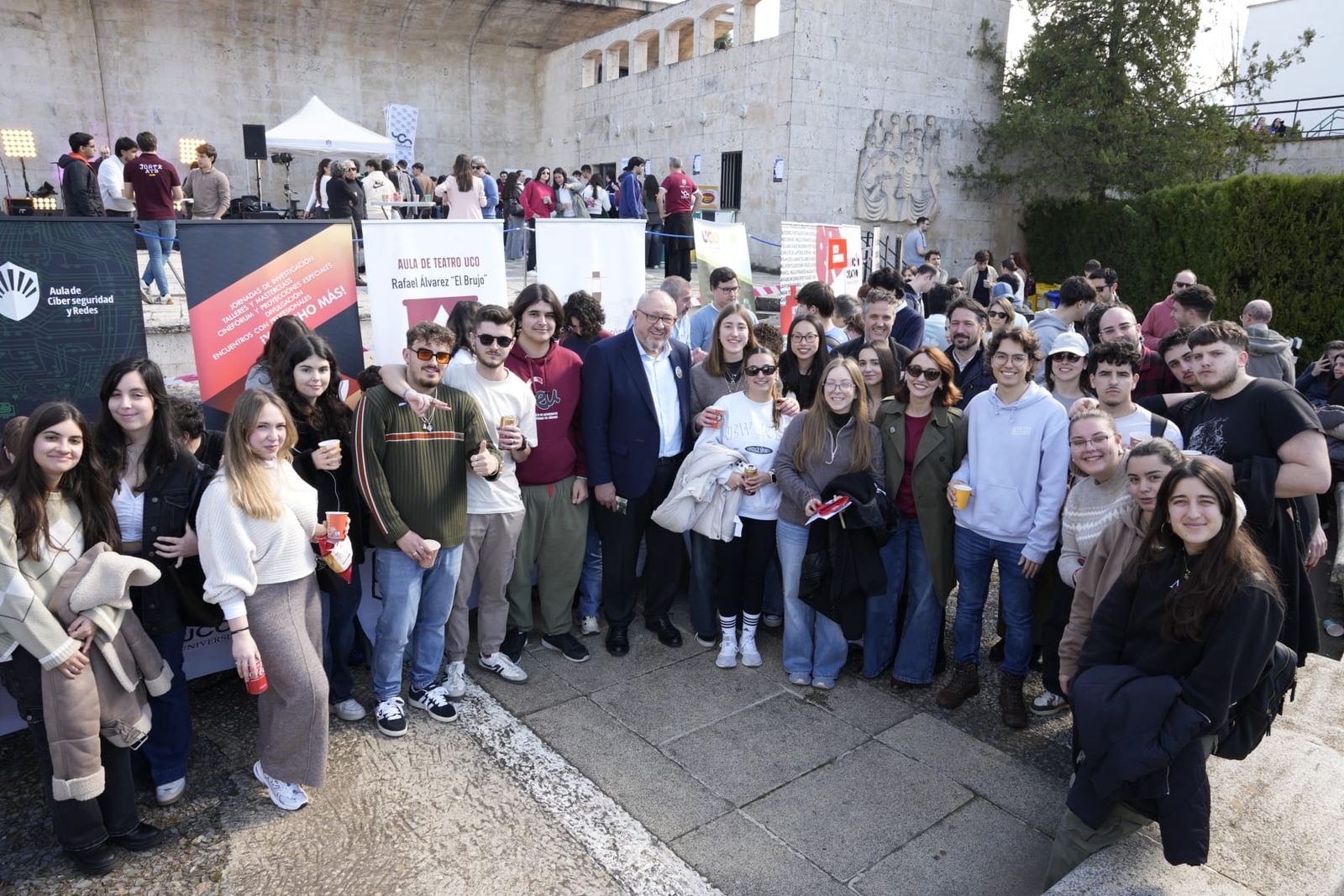 Un momento del festival celebrado en el Campus de Rabanales.