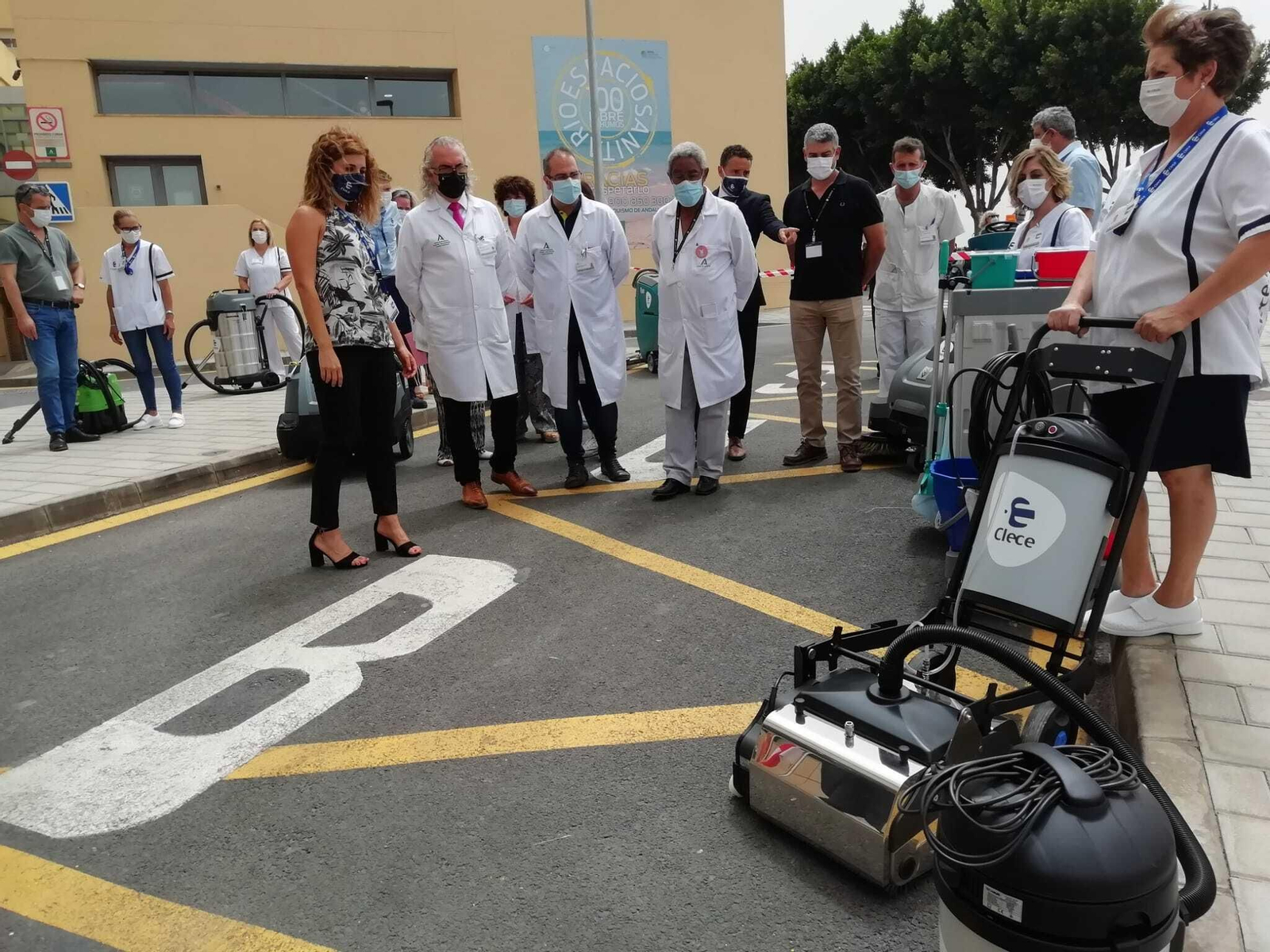 El Hospital Universitario Torrecárdenas firma un nuevo contrato de limpieza por 14,5 millones anuales actualizado a las nuevas instalaciones