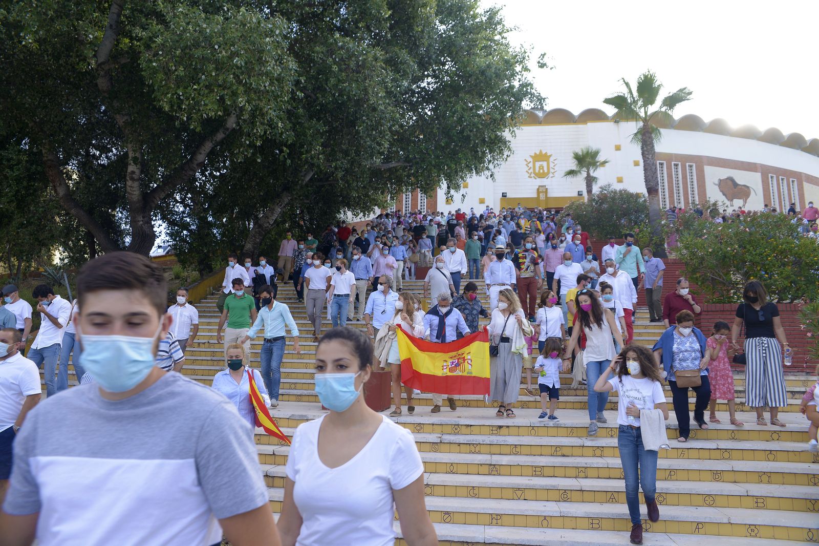Fotos de la manifestación taurina de Algeciras