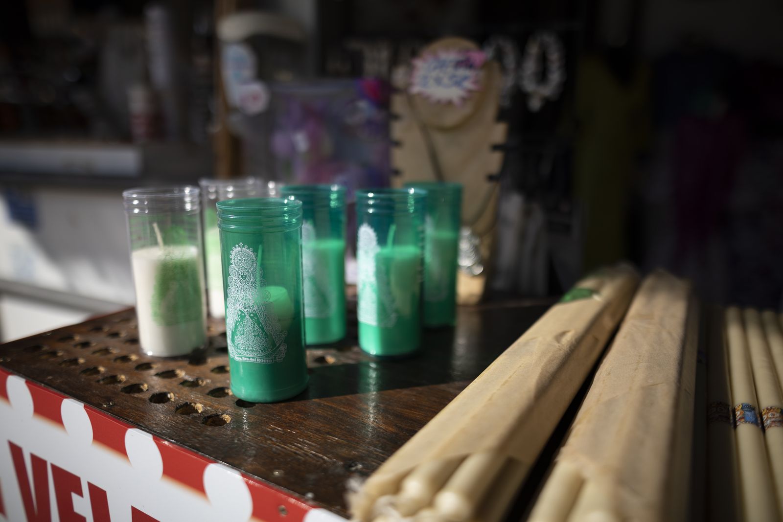 Ambiente del jueves 18 de agosto en la aldea de El Rocío durante el Rocío Chico