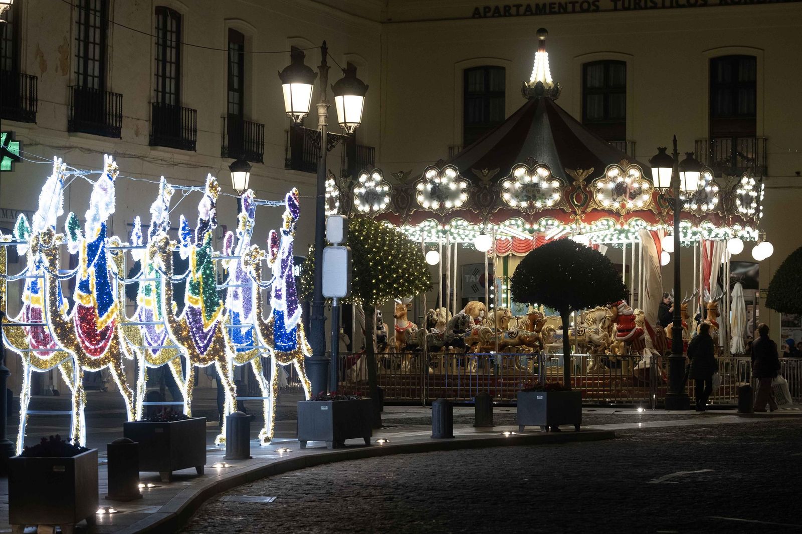 El alumbrado especial de Navidad de Ronda, en fotos