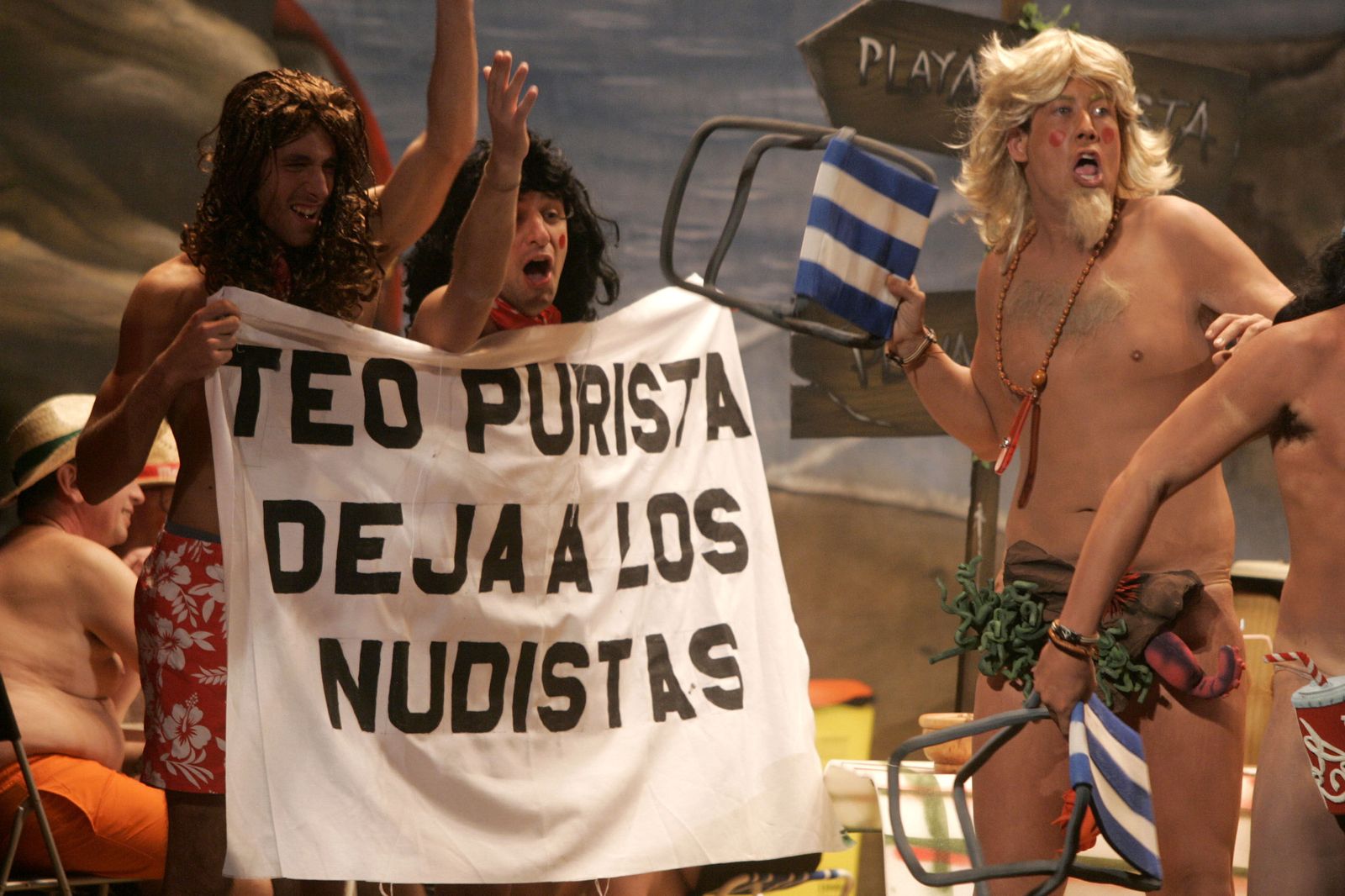 'Los naturales, como mi mare me parió'