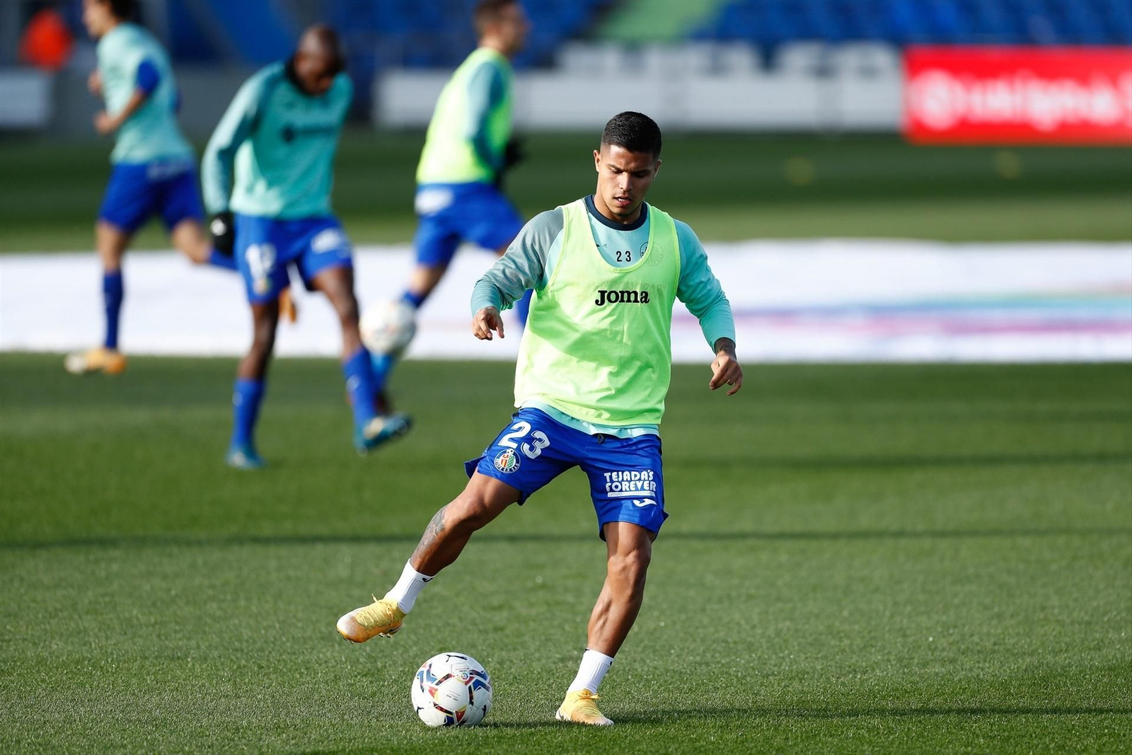 Las fotos de la carrera de Cucho Hernández