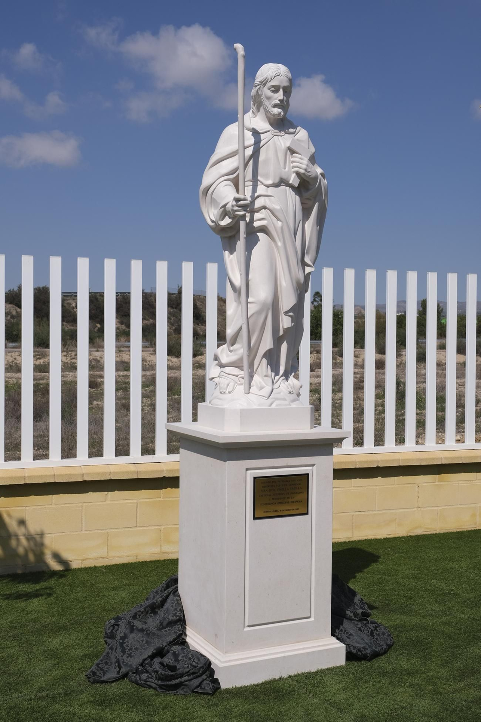 Bendición de las instalaciones de Hydrodiseño, en Huércal Overa (Almería)