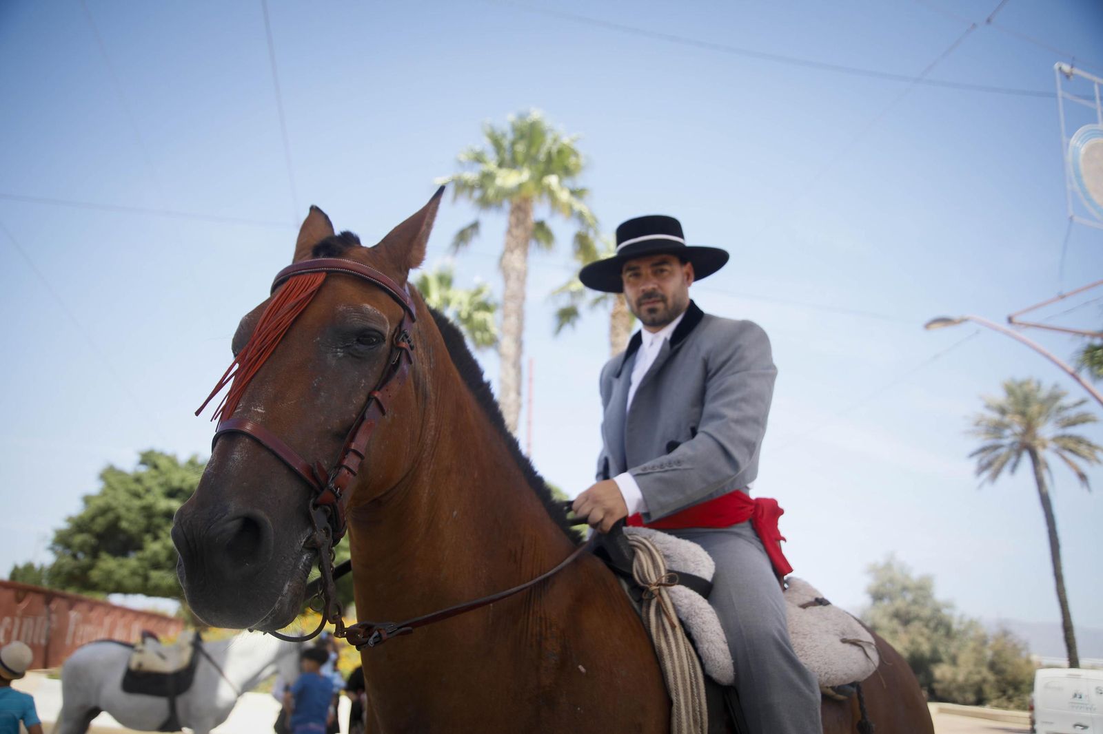 Las imágenes del paseo de Caballos y Carruajes, en el recinto ferial