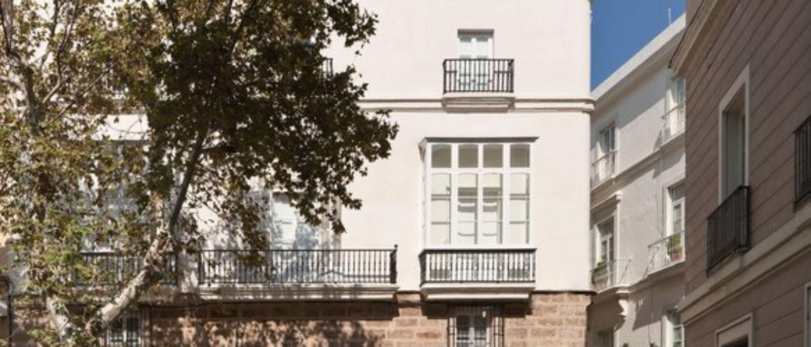 Fachada de la Casa Pinillos de Cádiz