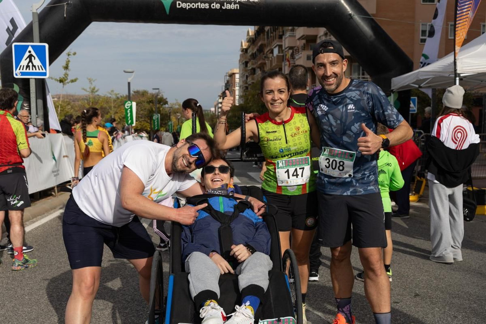 Jaén corre por la NO violencia y la igualdad en la XI carrera organizada por CSIF, en imágenes