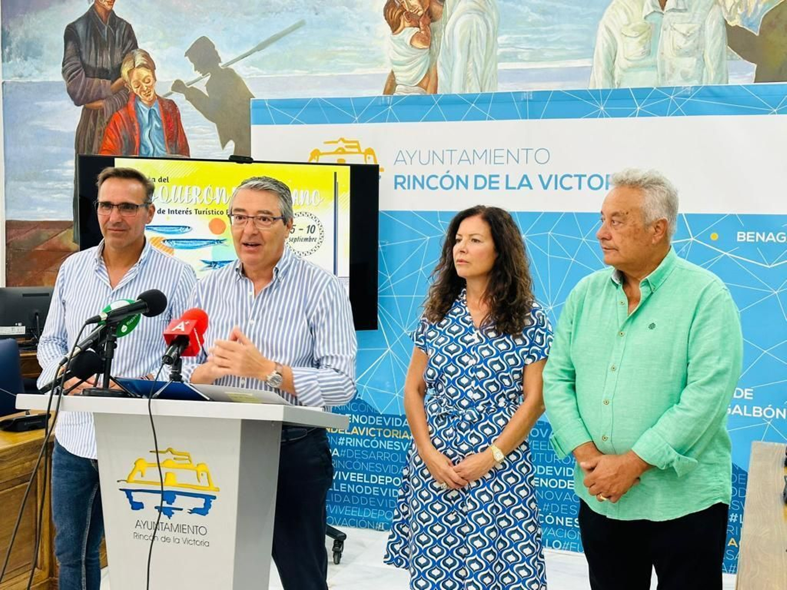 Presentación de la Fiesta del Boquerón Victoriano en Rincón de la Victoria