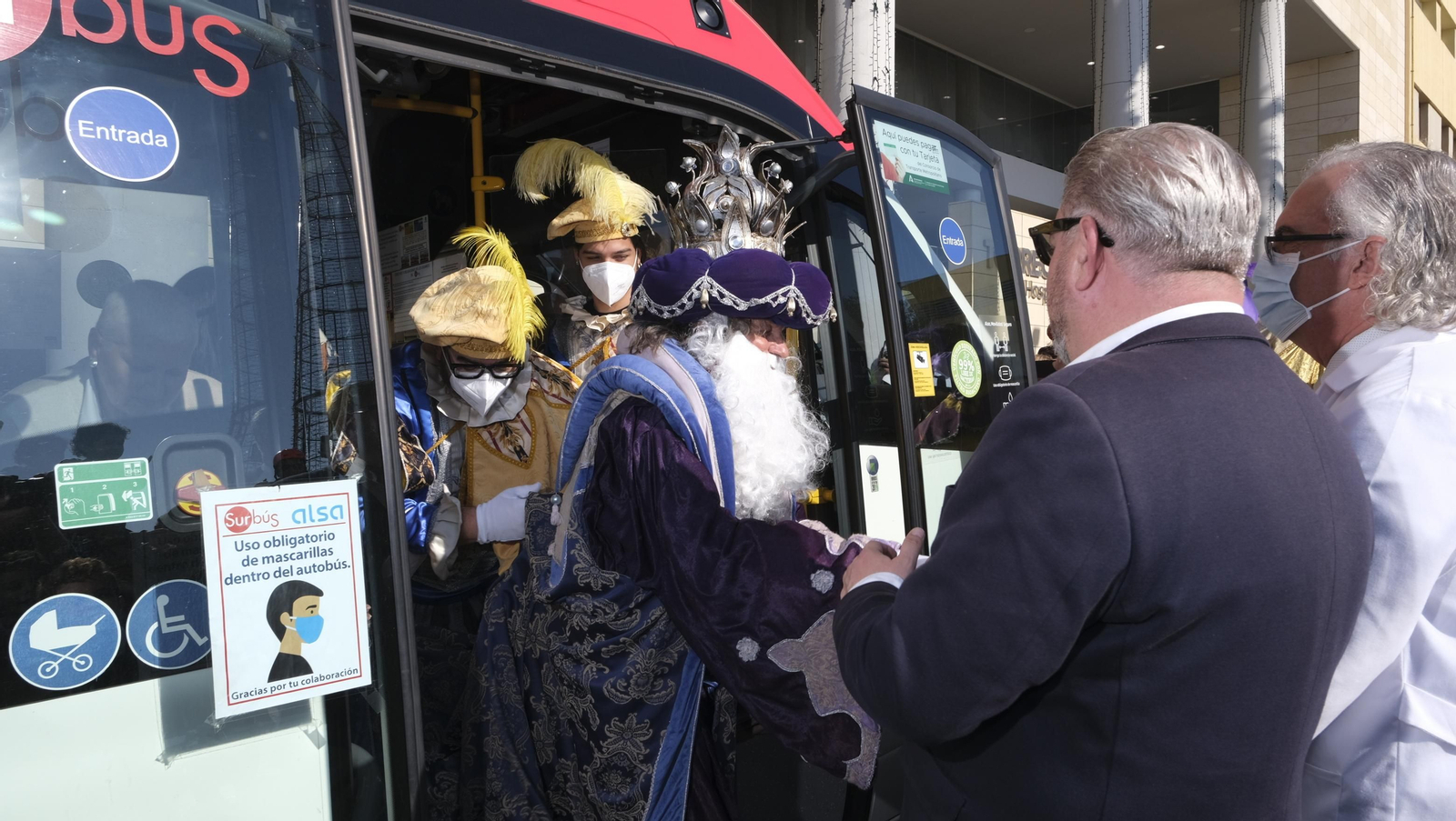 Los Reyes Magos en el Hospital Torrecárdenas de Almería