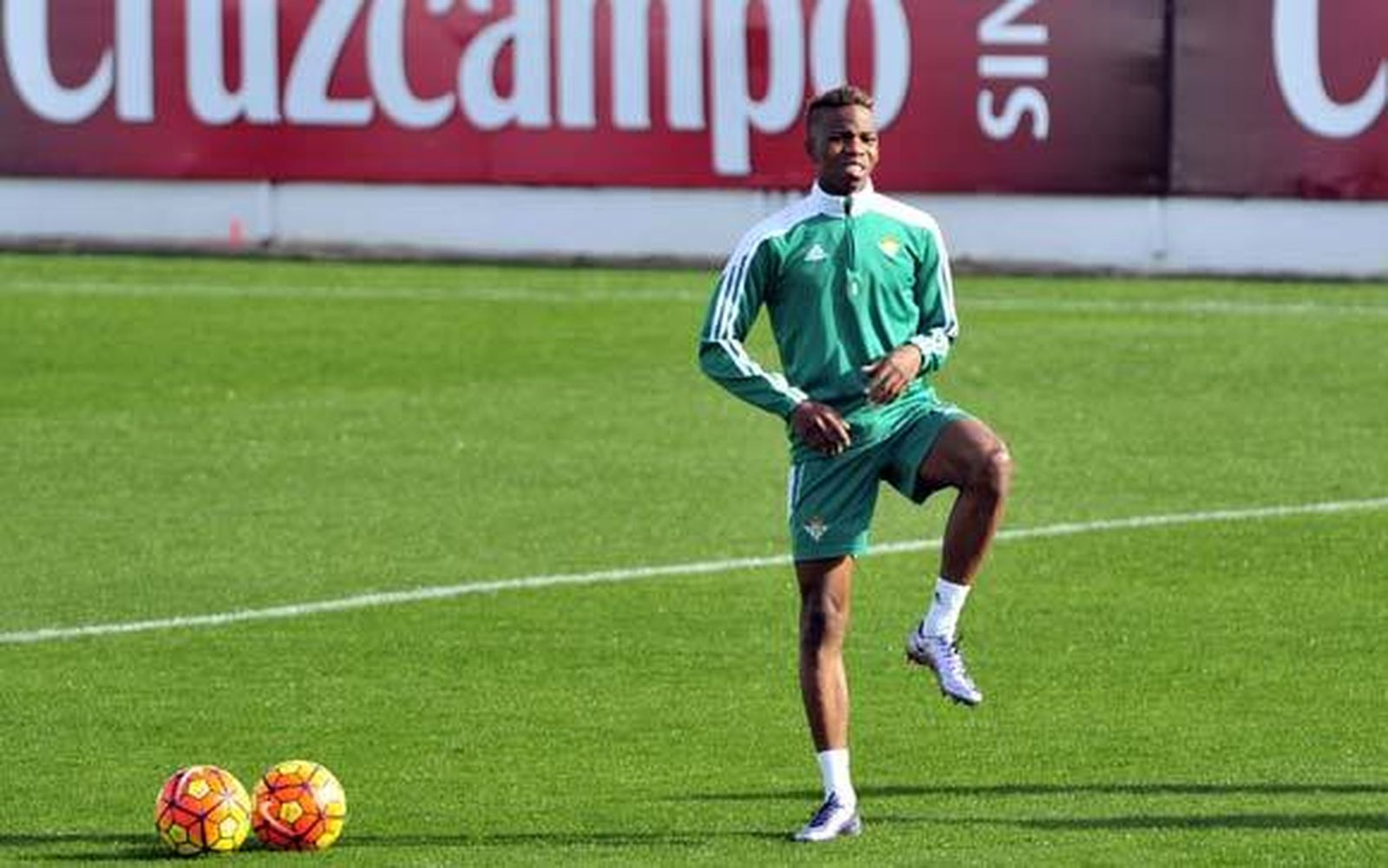 Charly Musonda, uno de los jugadores destacados del Real Betis./Antonio Pizarro
