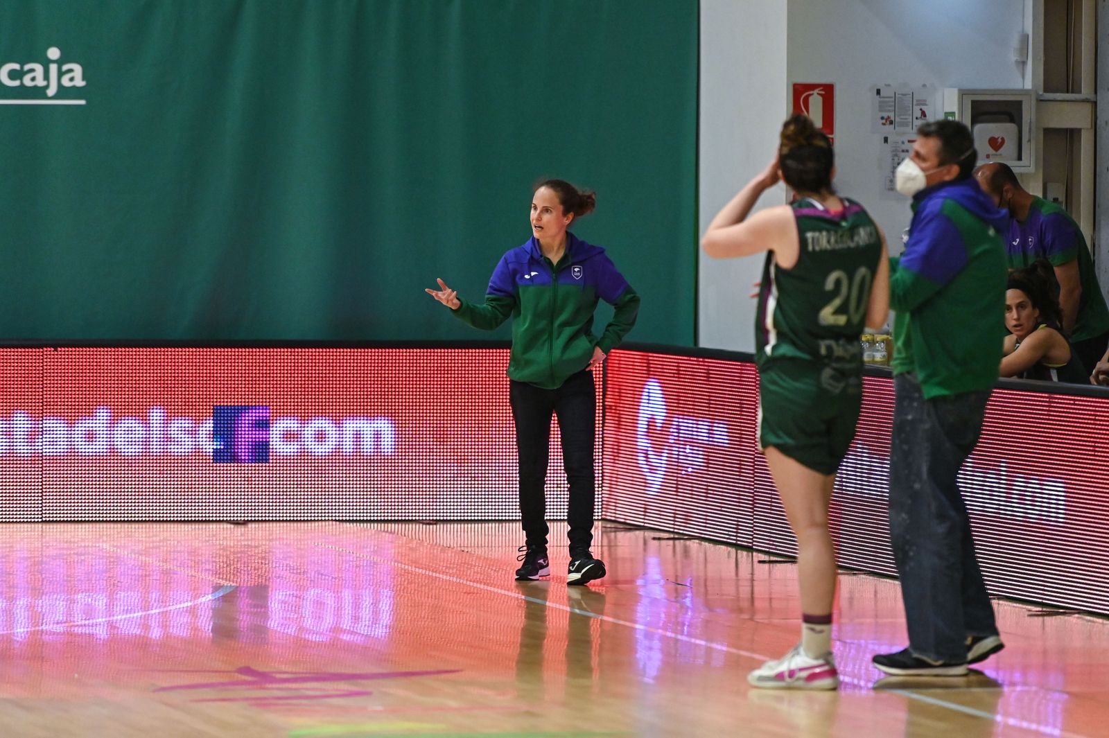 El Unicaja Femenino-Laboratorios Ynsadiet Leganés, en fotos