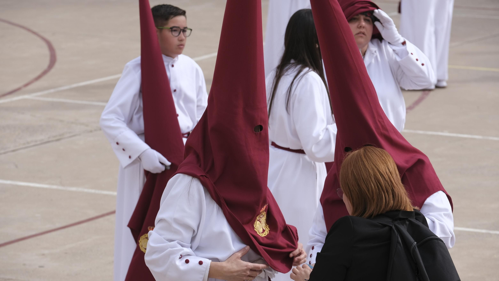 La procesión de Coronación en Almería, en imágenes