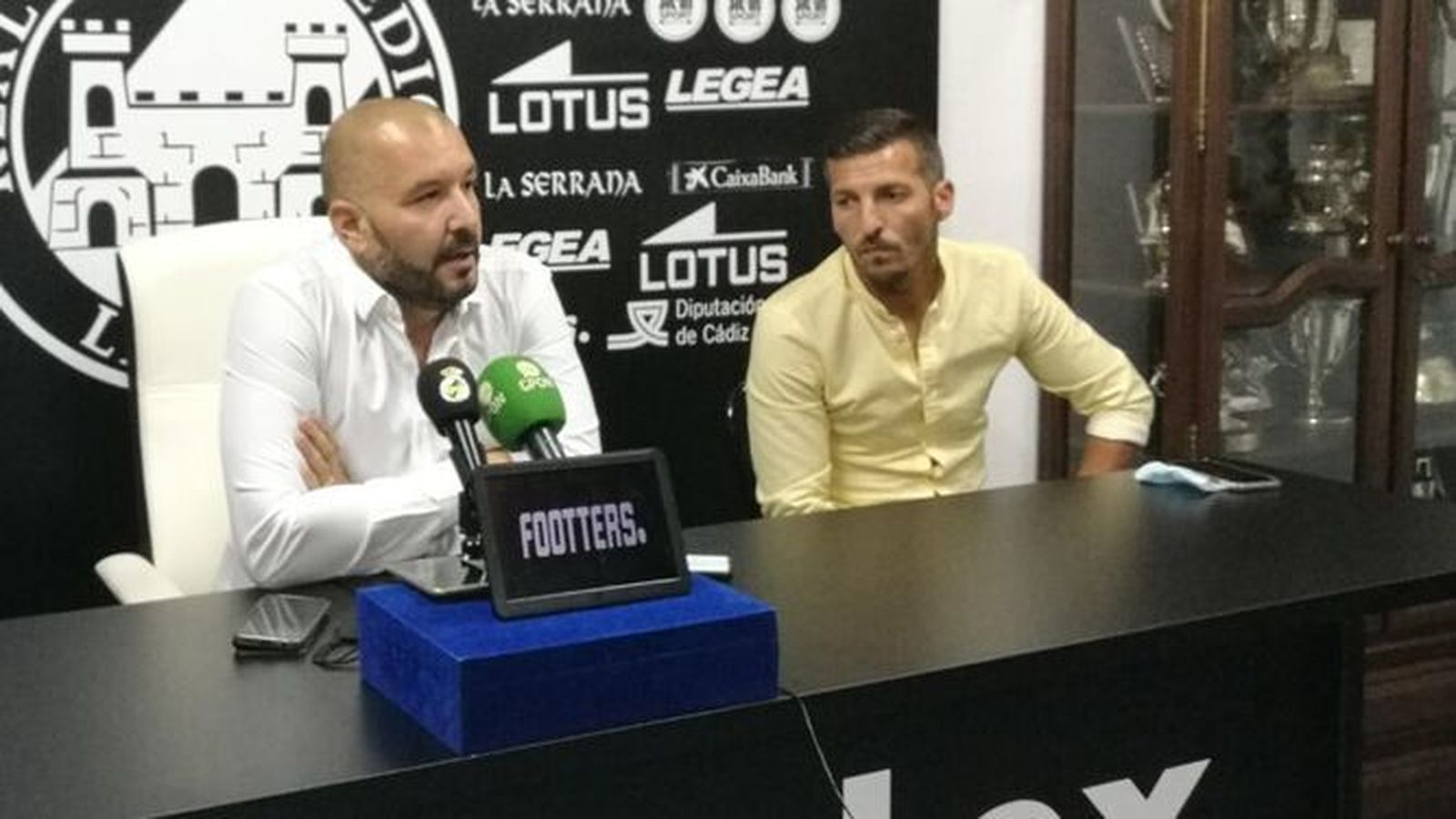 Pandalone e Ismael Chico, en una imagen de archivo