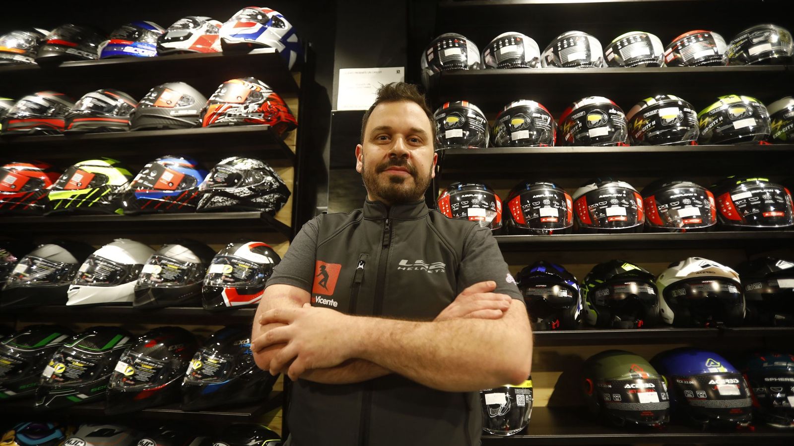 Alfonso en Motos Vicente