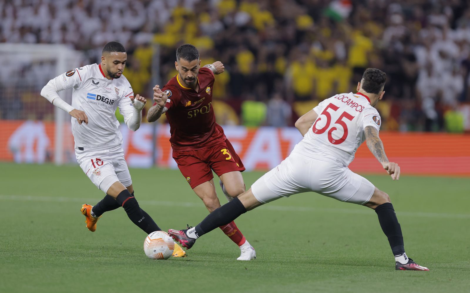 Las imágenes del Sevilla-Roma